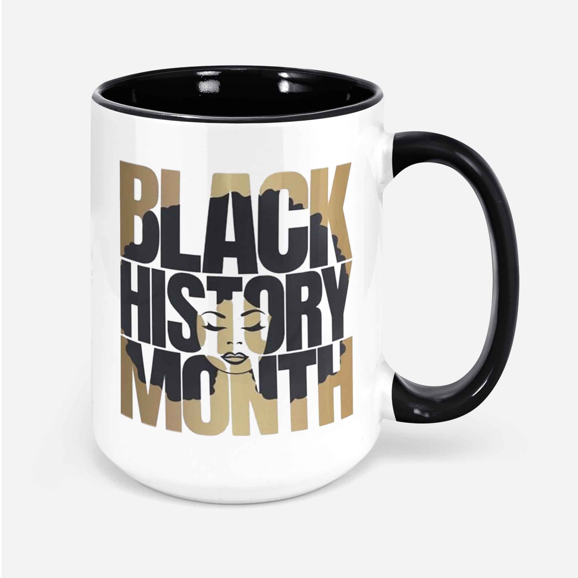 Black History Month Mug, African American Women Gift, Afro Coffee Mug, Black History Month Gift