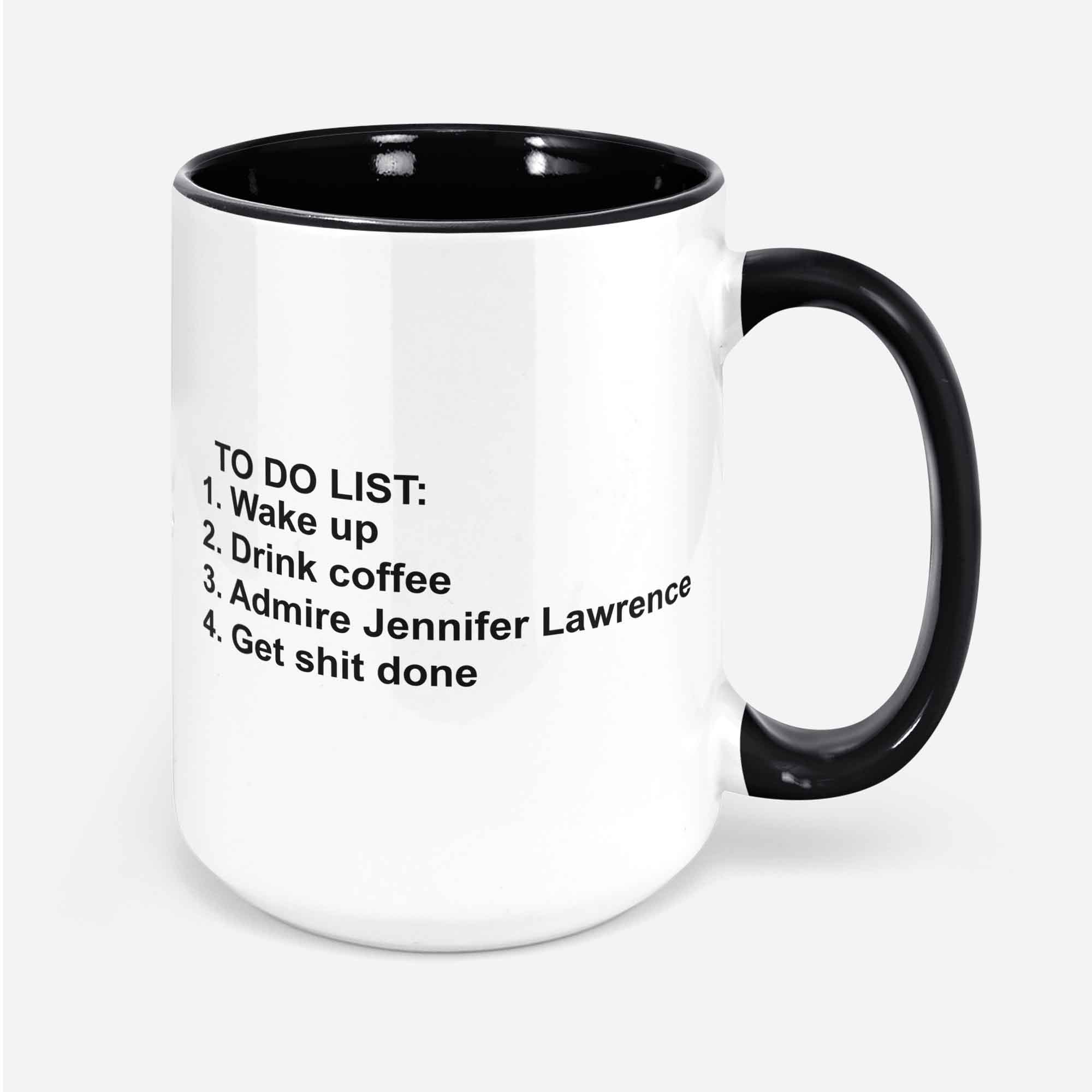 Jennifer Lawrence Mug Jennifer Lawrence Gift