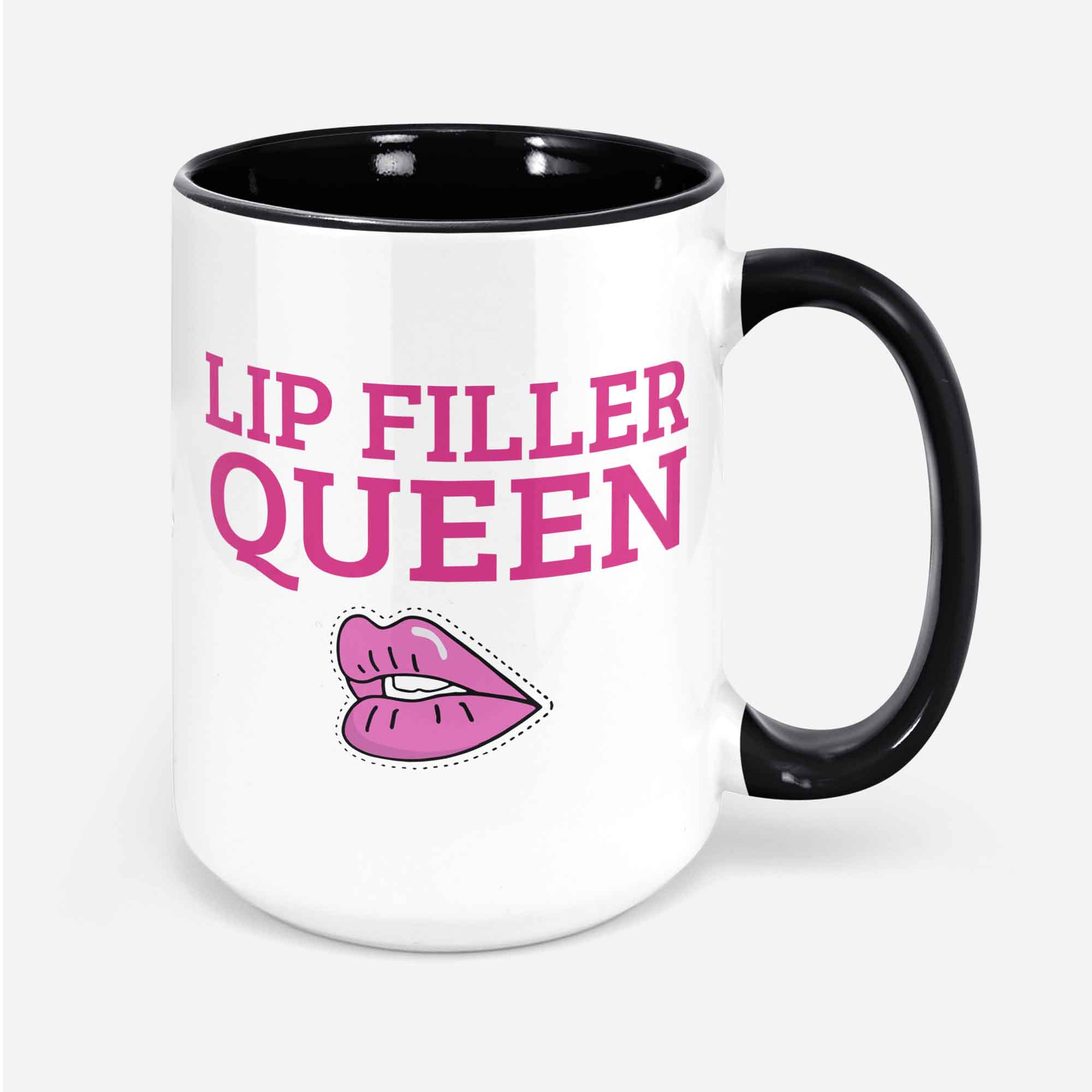 Lip Filler Queen Mug Lip Filler Gift Idea Cosmetic Surgery Mugs Plump Lips Present Lip Enhancement Gift Ideas