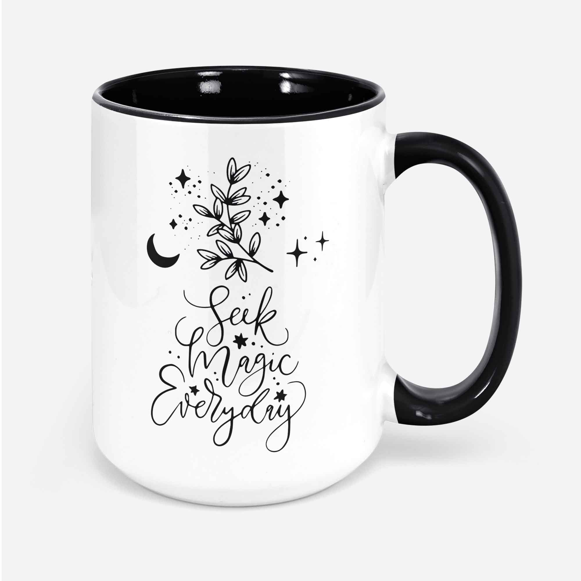 Seek Magic Everyday Ceramics Mug Gift For Friend Birthday Gift Thank You Gift