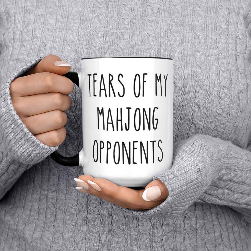 Mahjong Mug Mahjong Gifts Tears Of My Mahjong Opponents China Mah Jongg