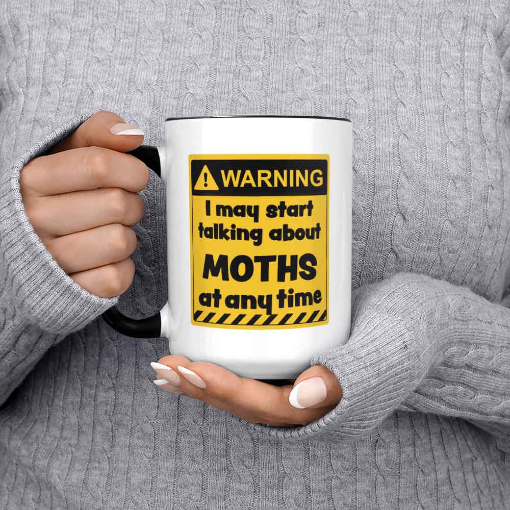 Moth Lover Gift Moth Gifts Moth Presents Warning May Start Talking About Moths Funny Moth Gifts Moth Theme Moth Mug Wrn