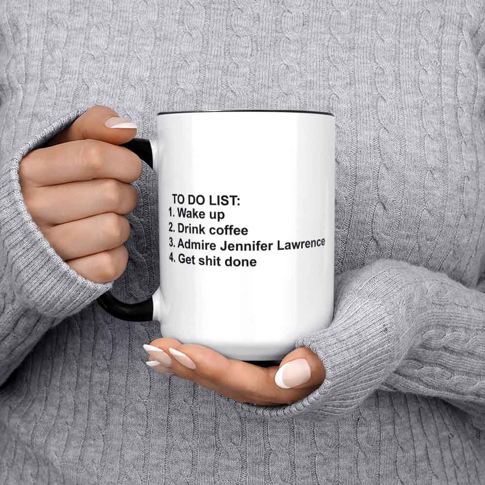 Jennifer Lawrence Mug Jennifer Lawrence Gift