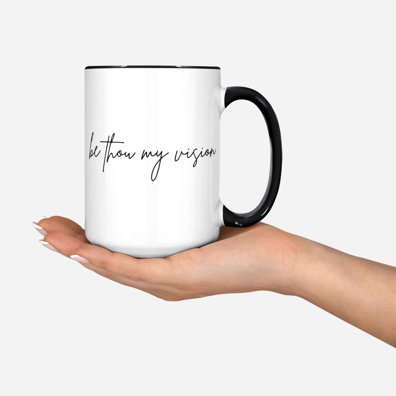 Be Thou My Vision Coffee Mug Christian Apparel Christian Clothing Bible Verse Mug Christian Gift Jesus Mug Religious Mug Faith Mug Christian