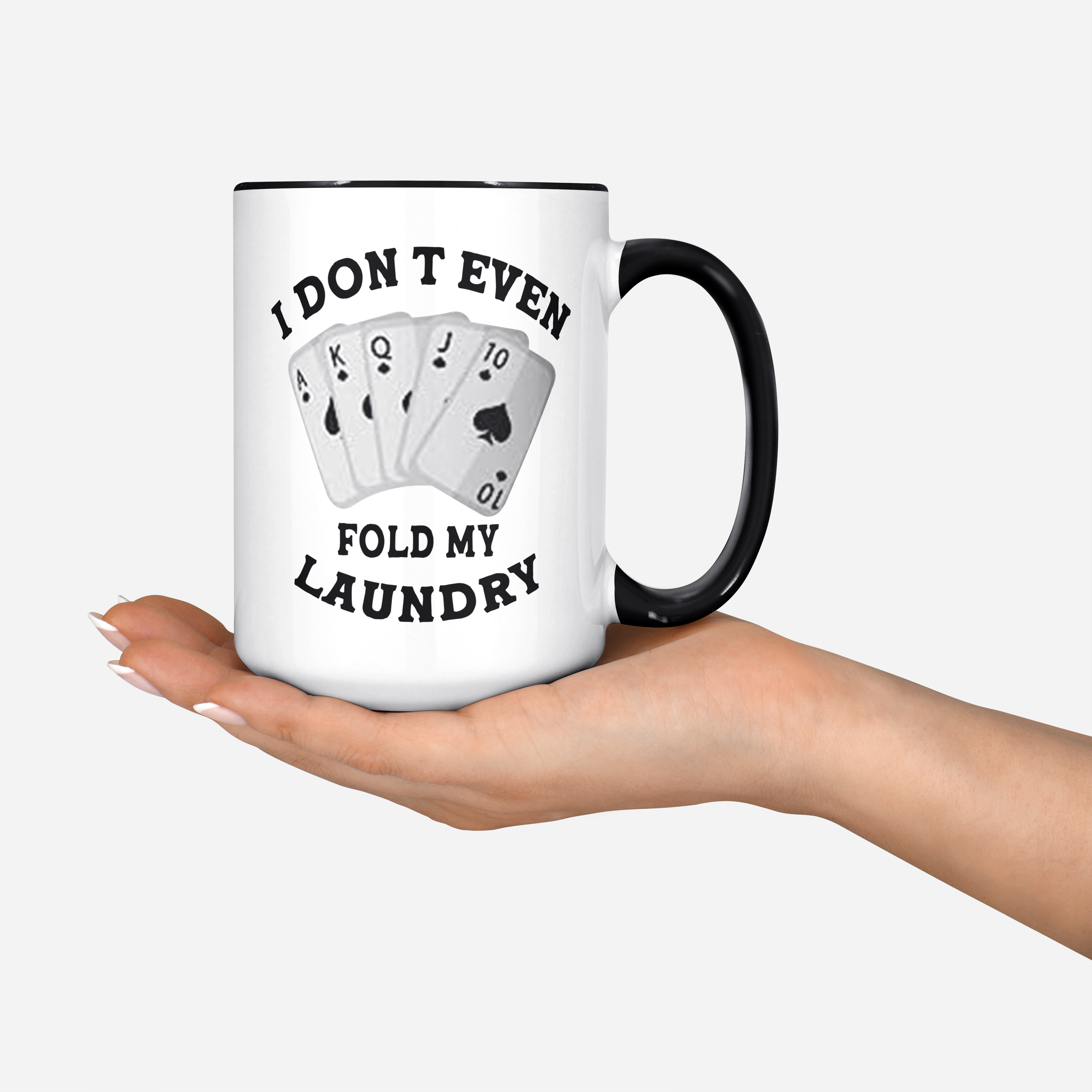 Funny Card Player Mug Poker Mug Card Player Gift Poker Gift