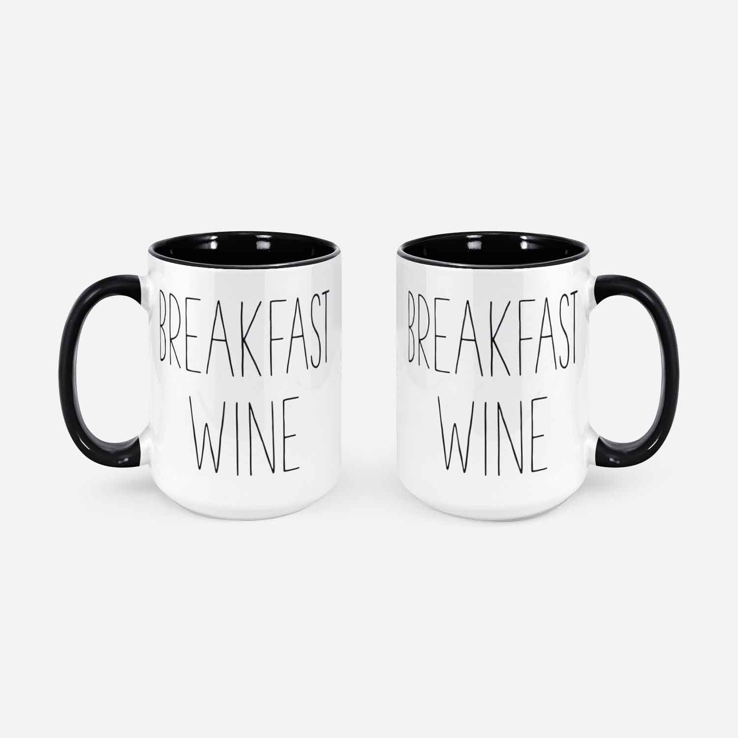 Breakfast Wine Mug Wine Coffee Mug Coffee Wine Wine Lover Gift Wine Gift