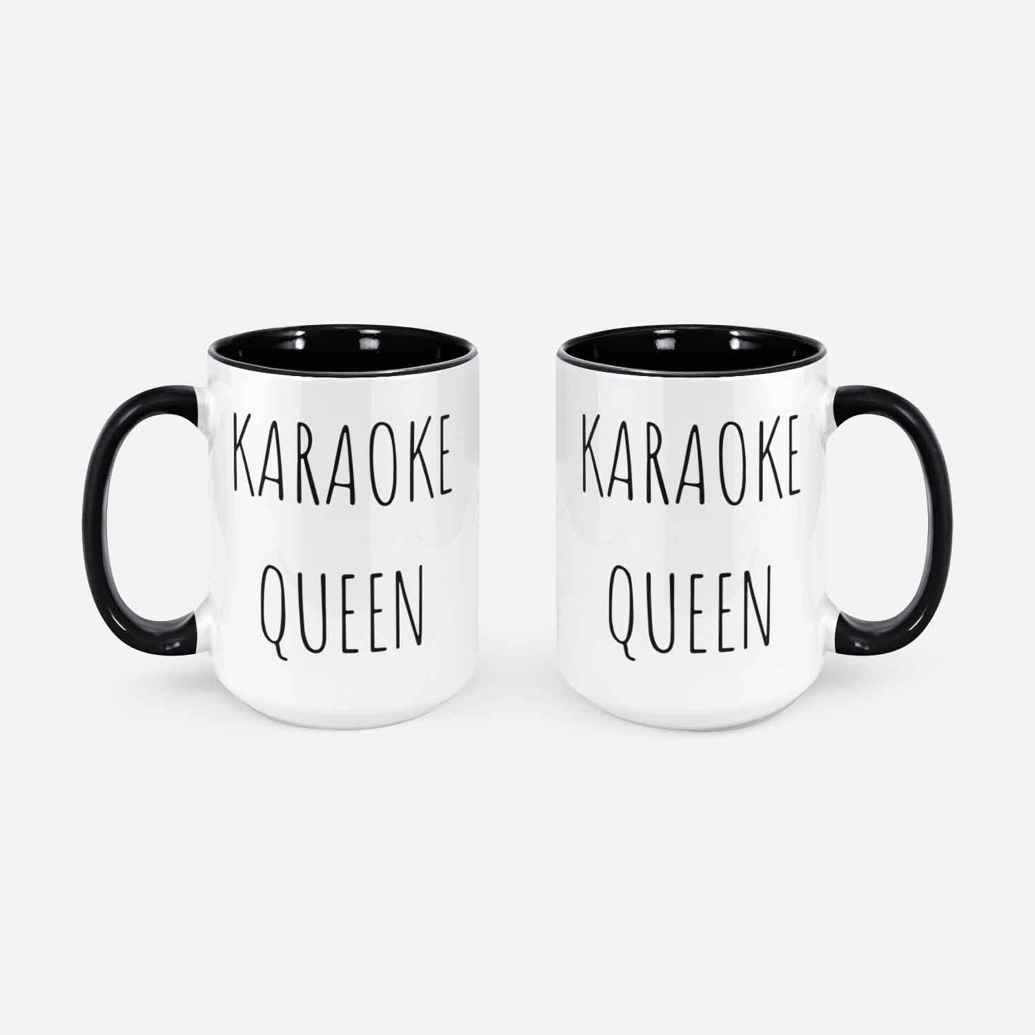 Karaoke Queen Mug Gift For Female Singer Karaoke Gift Karaoke Queen Coffee Cup