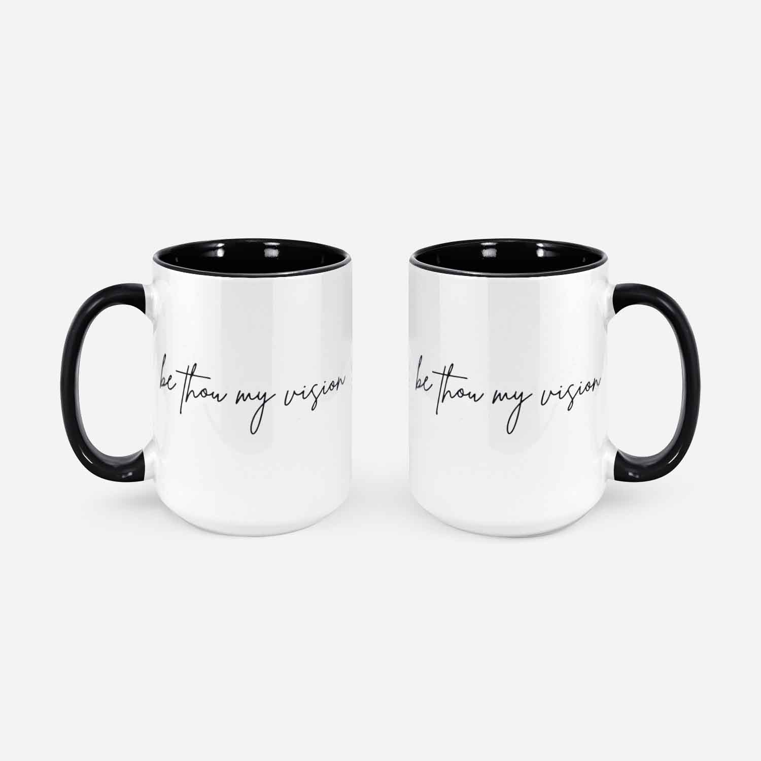 Be Thou My Vision Coffee Mug Christian Apparel Christian Clothing Bible Verse Mug Christian Gift Jesus Mug Religious Mug Faith Mug Christian