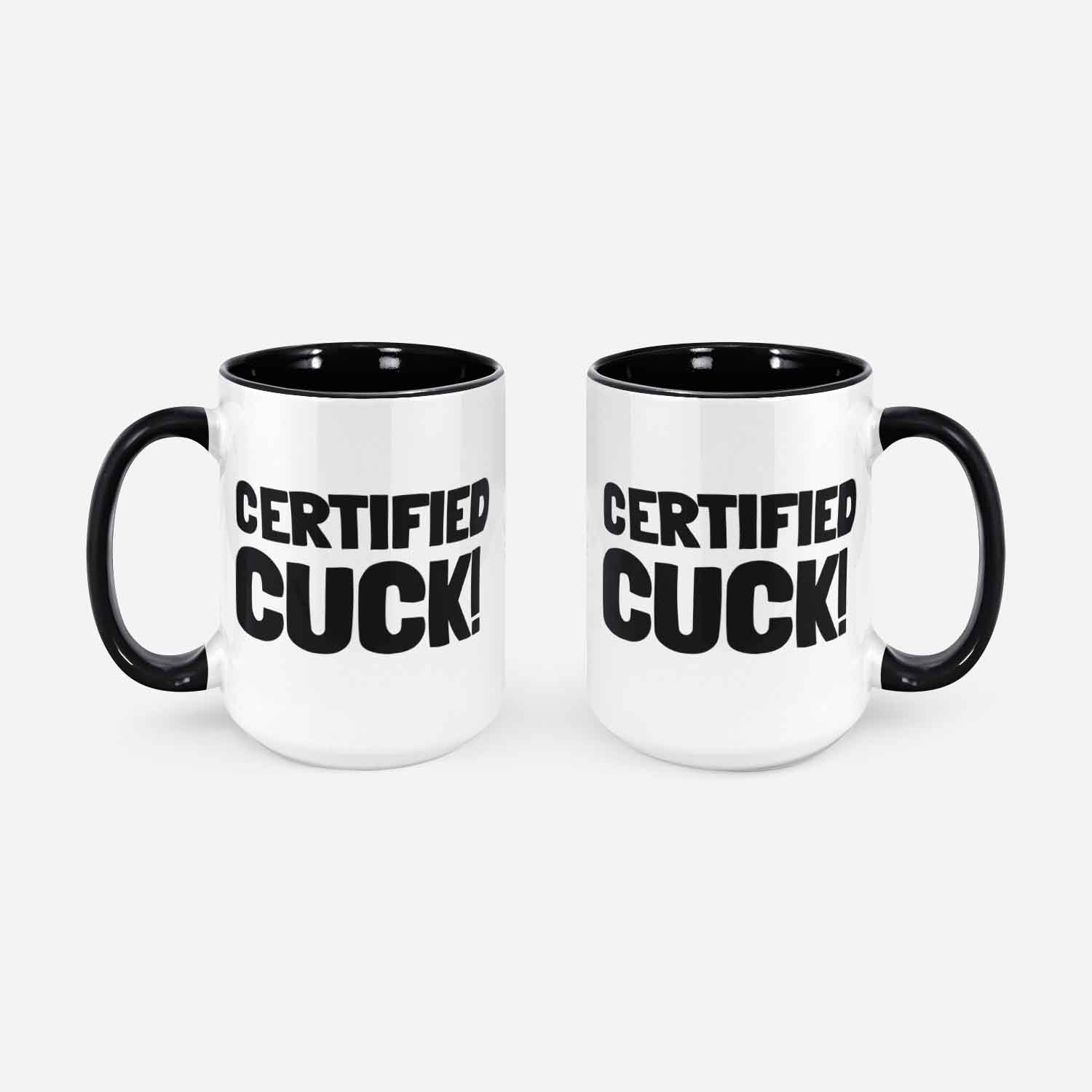 Funny Certified Cuck Mug 11oz 330ml Cuckold Boyfriend Husband Or Fiance Mugs