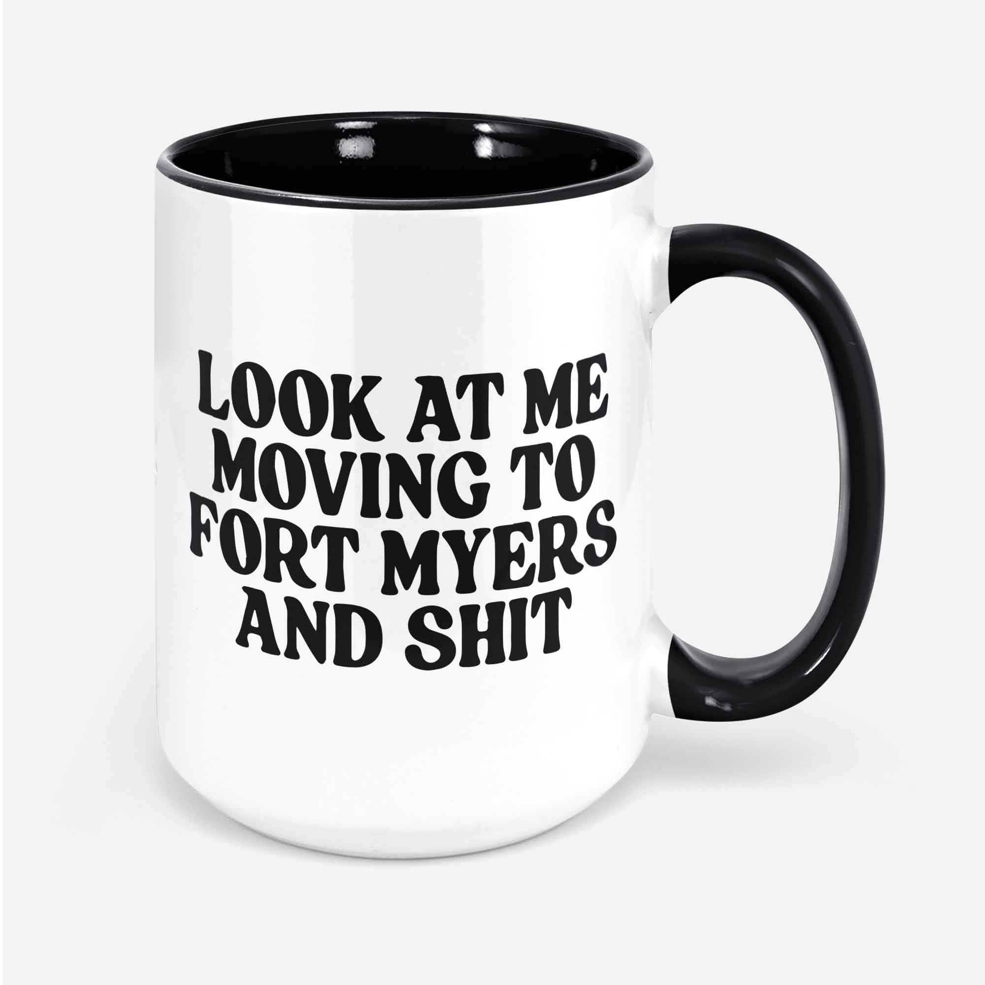 Fort Myers Florida Moving Away Housewarming Real Estate Agent Closing Mug Gifts Funny Coffee Cup Men Women Him Her