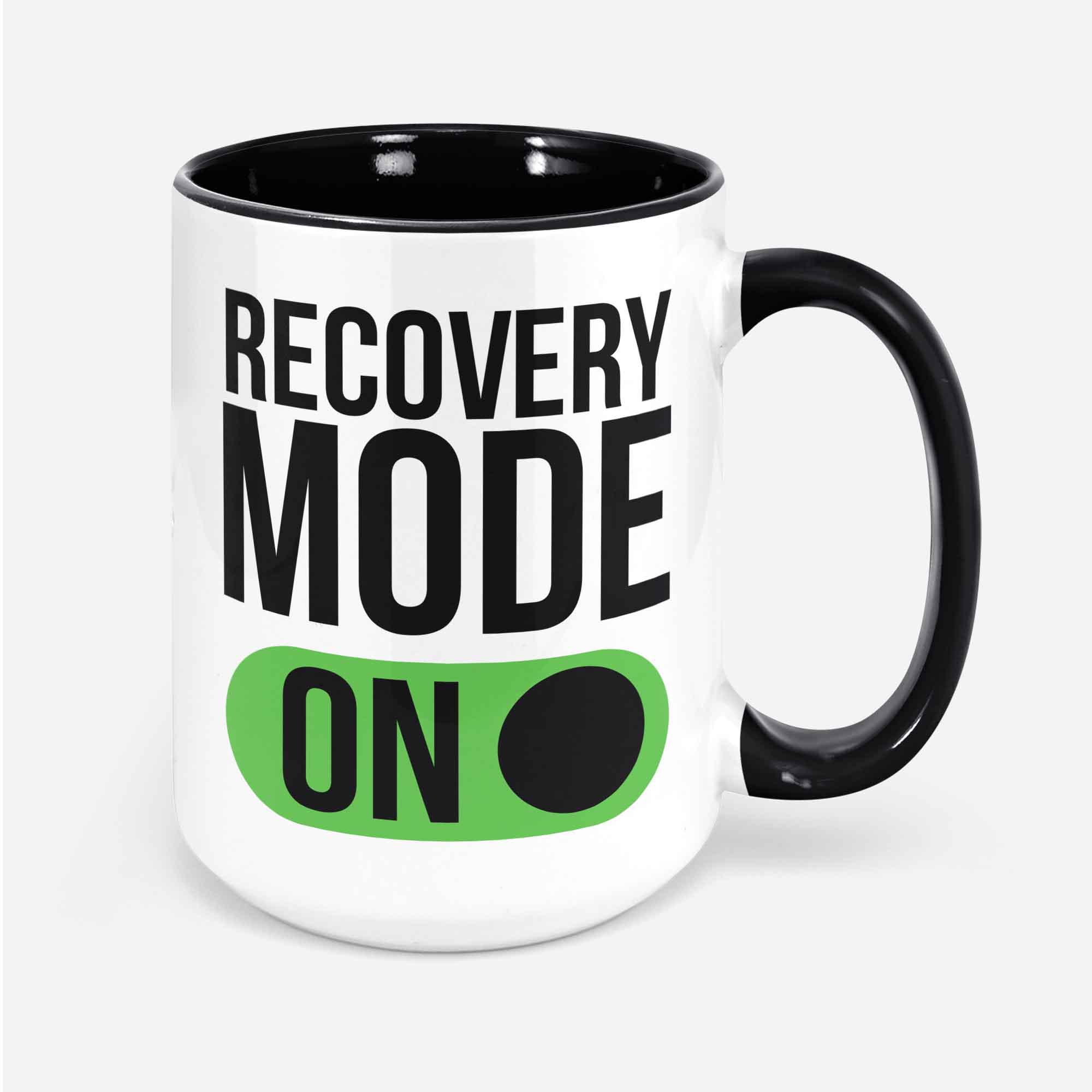 Recovery Mode On Get Well Gift Funny Injury Coffee Mug Men Women