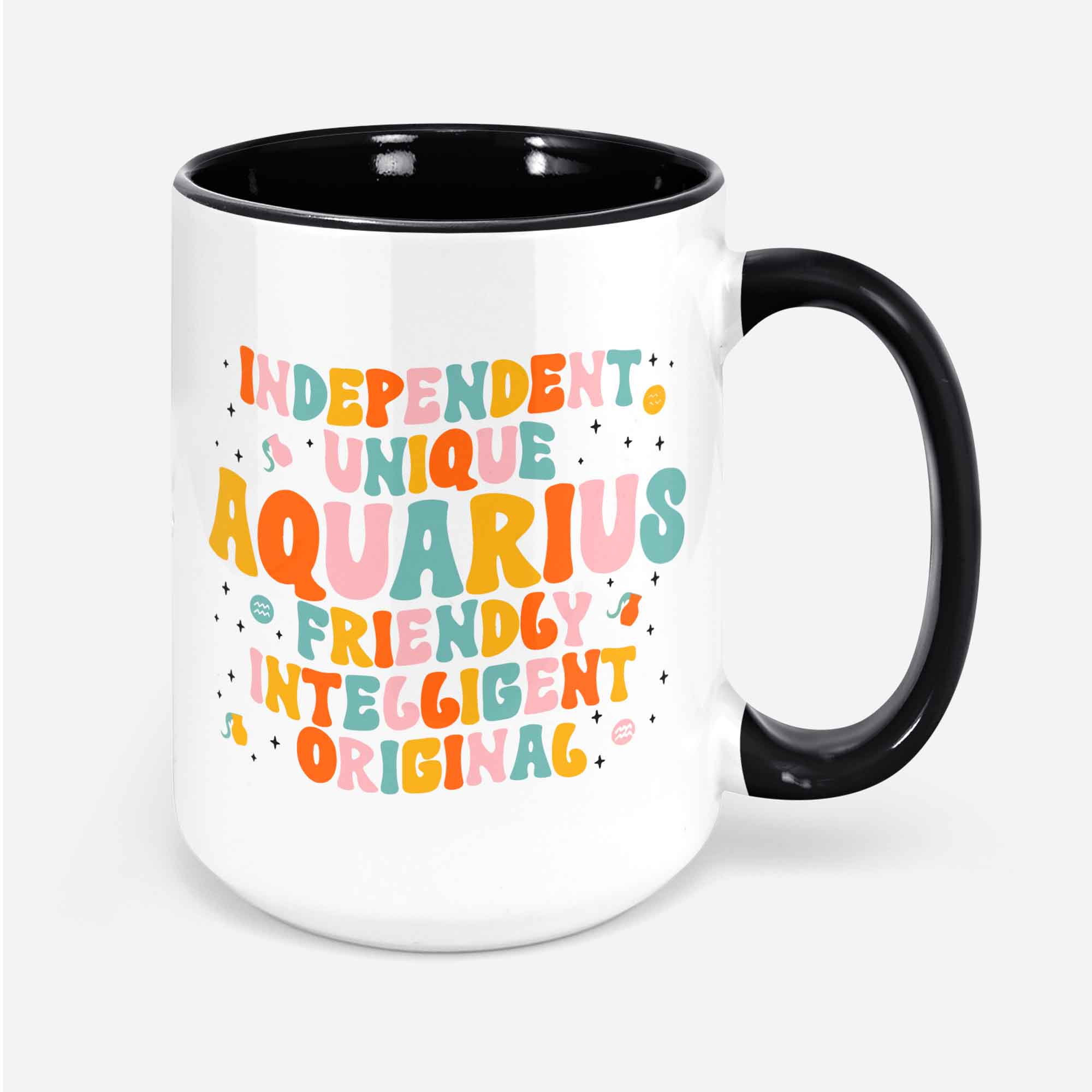 Aquarius Mug Aquarius Gift Personality Traits Aquarius Zodiac Birthday Gift For