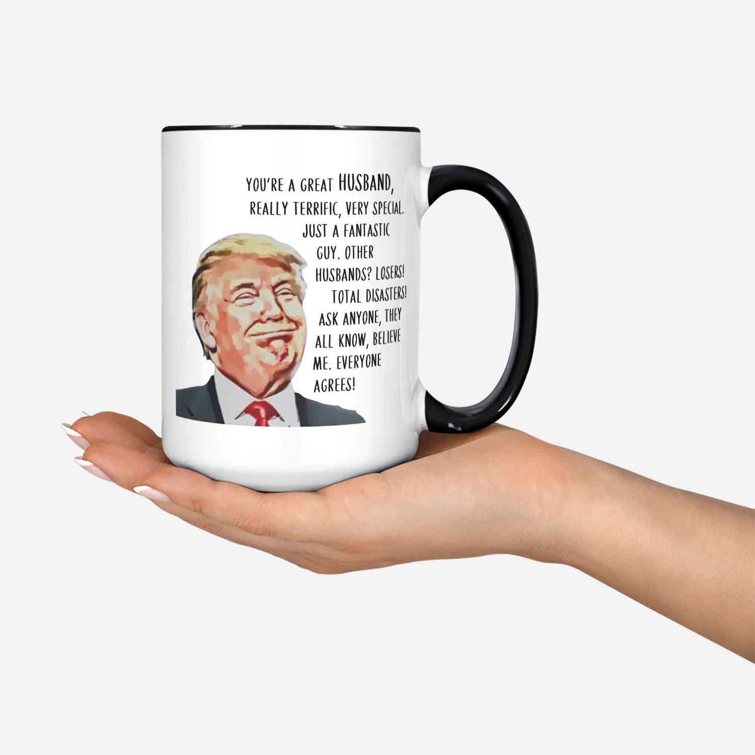 Father's Day Husband Husband Trump For Husband Husband Funny Mug Gift For My