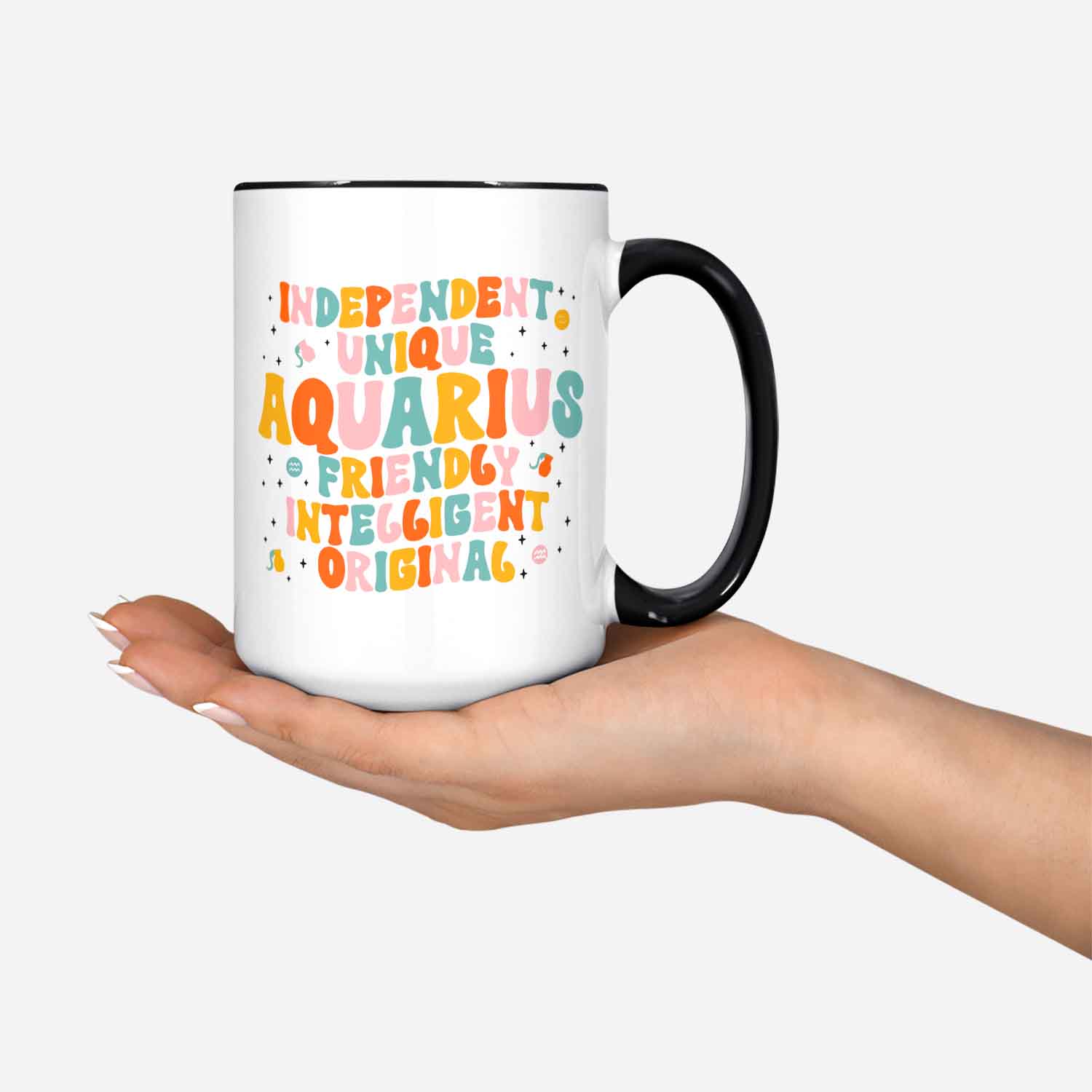 Aquarius Mug Aquarius Gift Personality Traits Aquarius Zodiac Birthday Gift For