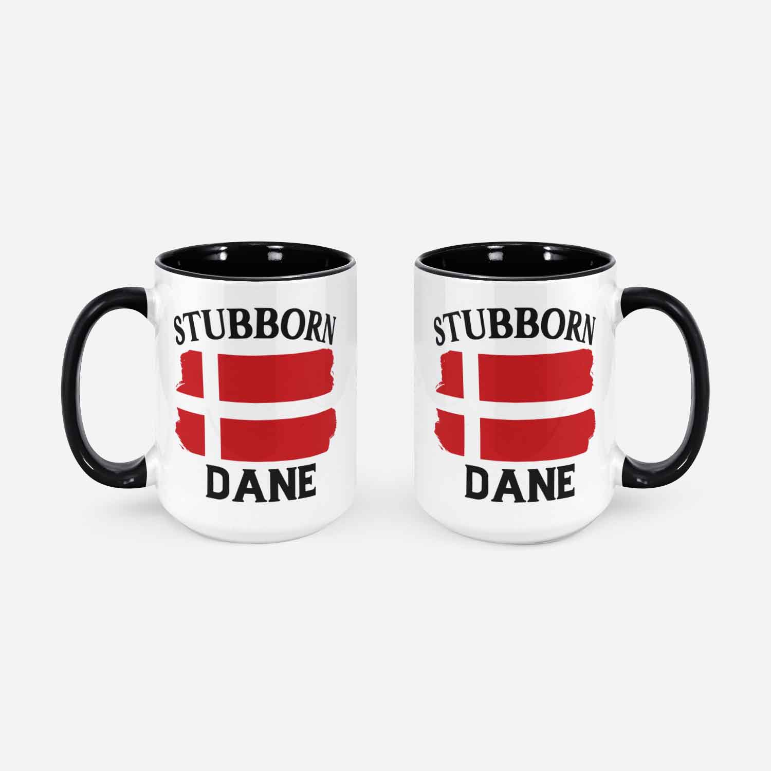 Stubborn Dane Coffee Mug Danish Mug Denmark Coffee Mug