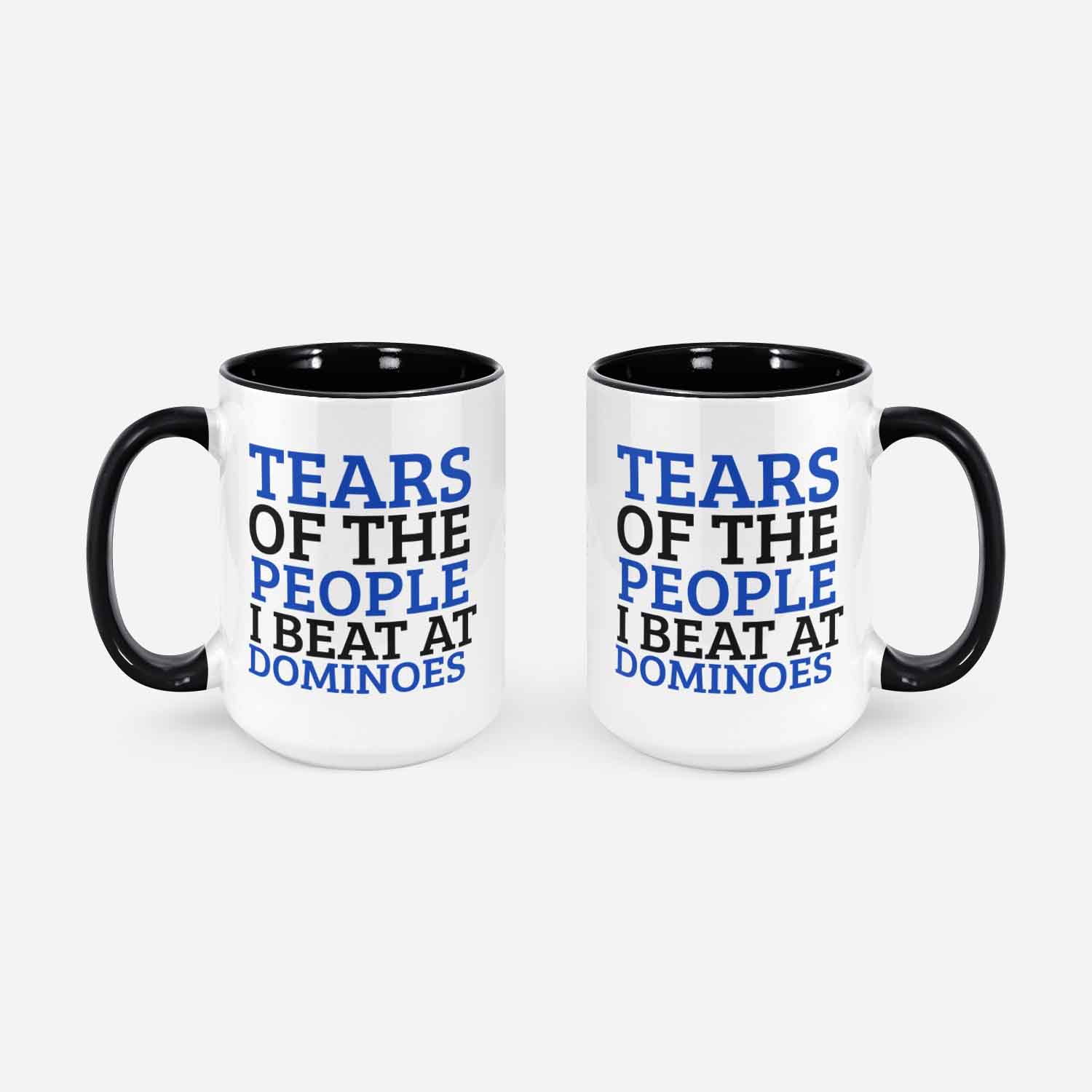 Tears Of The People I Beat At Dominos Mug 11oz 330ml Dominoes Gift Ideas