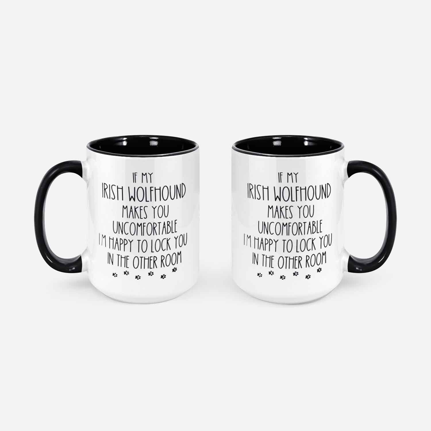 Irish Wolfhound Gift Irish Wolfhound Dog Owner Mug Funny Irish Wolfhound Gifts For Irish Wolfhound Dog Dad Dog Mom Gift Mug Funny Dog Cup