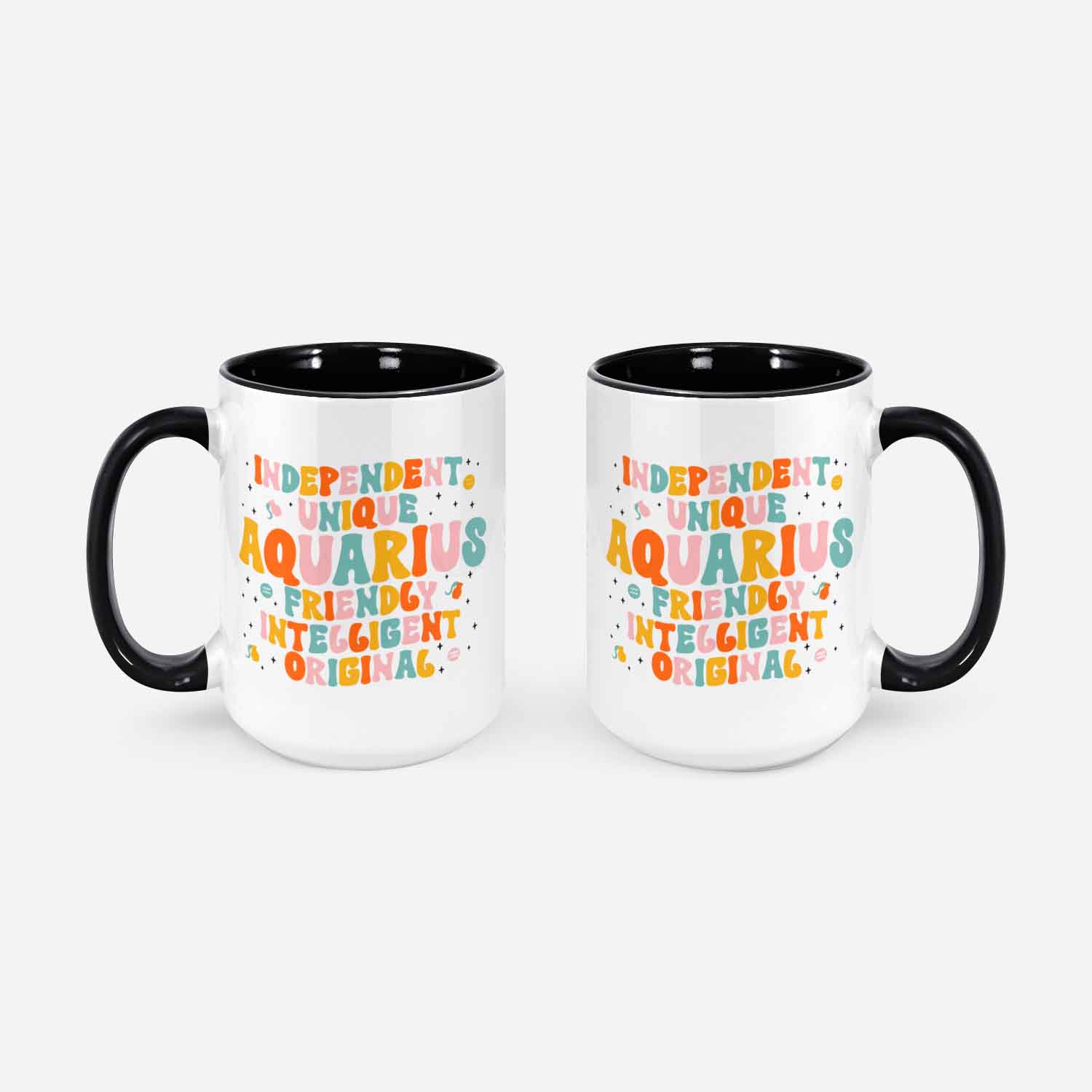 Aquarius Mug Aquarius Gift Personality Traits Aquarius Zodiac Birthday Gift For