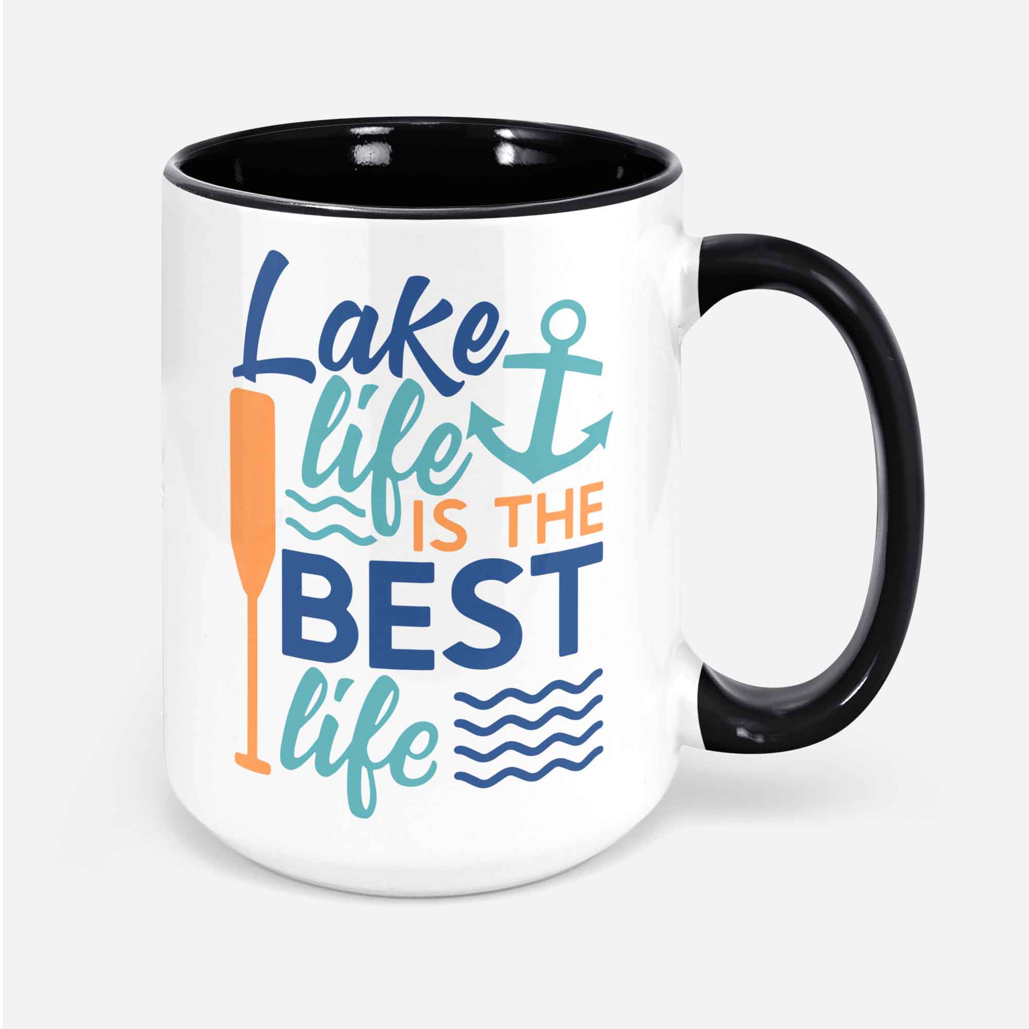 Lake Life Is The Best Life Coffee Mug Lake Lover Mug Summer On The Lake Mug