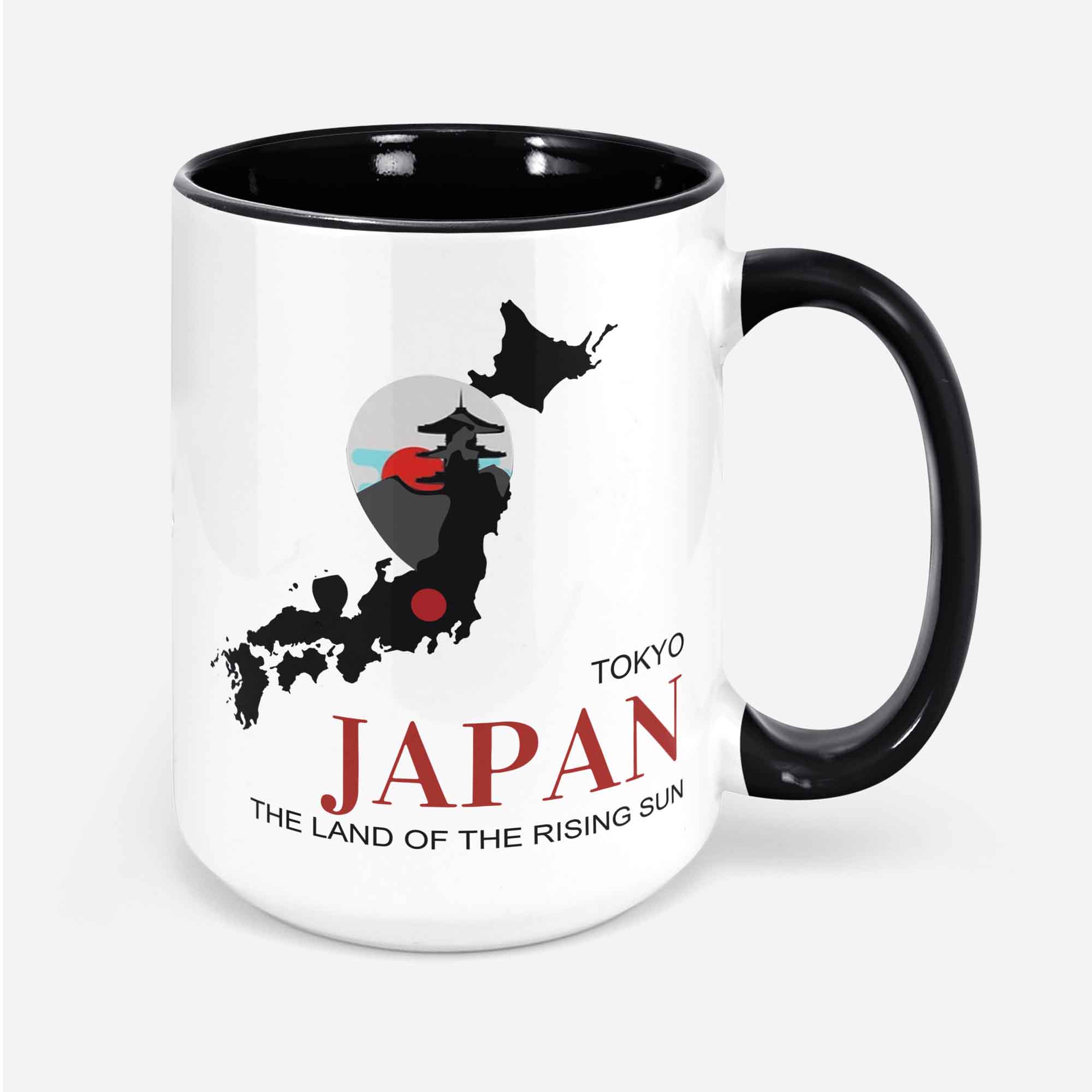 Tokyo Japan The Land Of The Rising Sun Mug 11oz 330ml Japanese Gifts