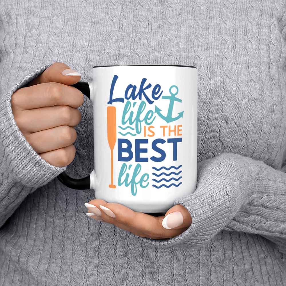 Lake Life Is The Best Life Coffee Mug Lake Lover Mug Summer On The Lake Mug