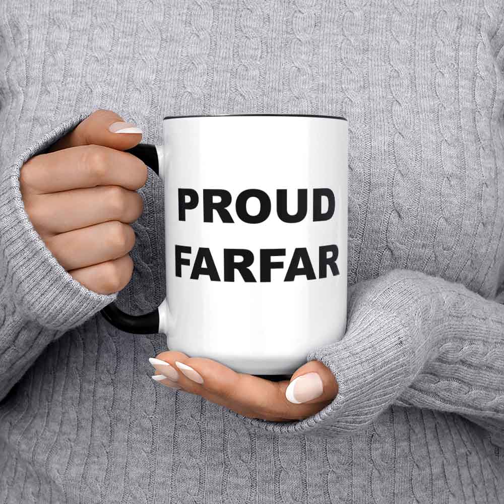 Gift For Farfar Coffee Mug Proud Farfar Farfar Coffee Cup Father's Day Gift