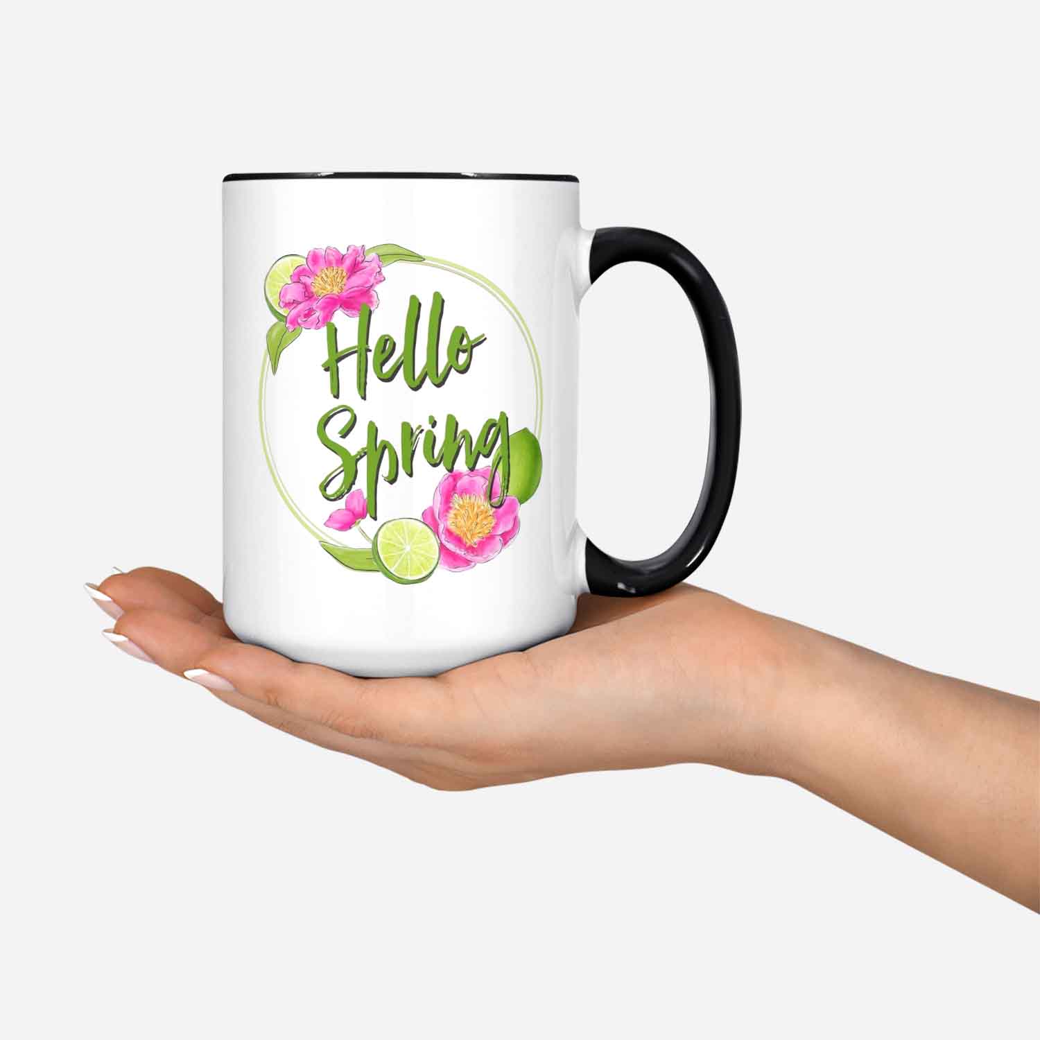 Hello Spring Coffee Mug Hello Spring Mug Spring Has Sprung Mug Spring Coffee Mug Spring Décor I Love Spring Mug Coffee Lover Gift