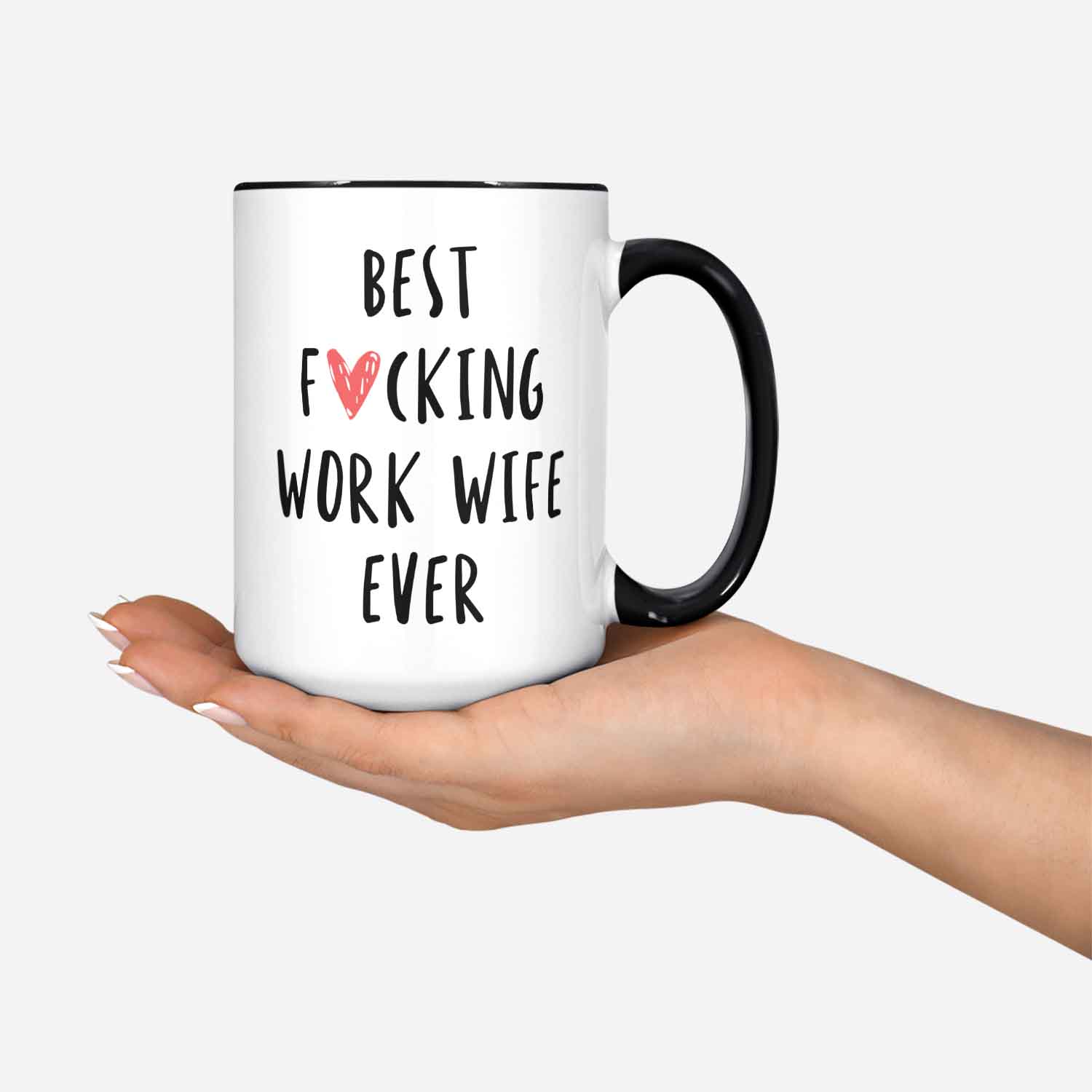 Funny Work Wife Gift Best Work Wife Ever Mug Coworker Gift Mug Gift For Work Wife Best F@cking Work Wife Ever Mug