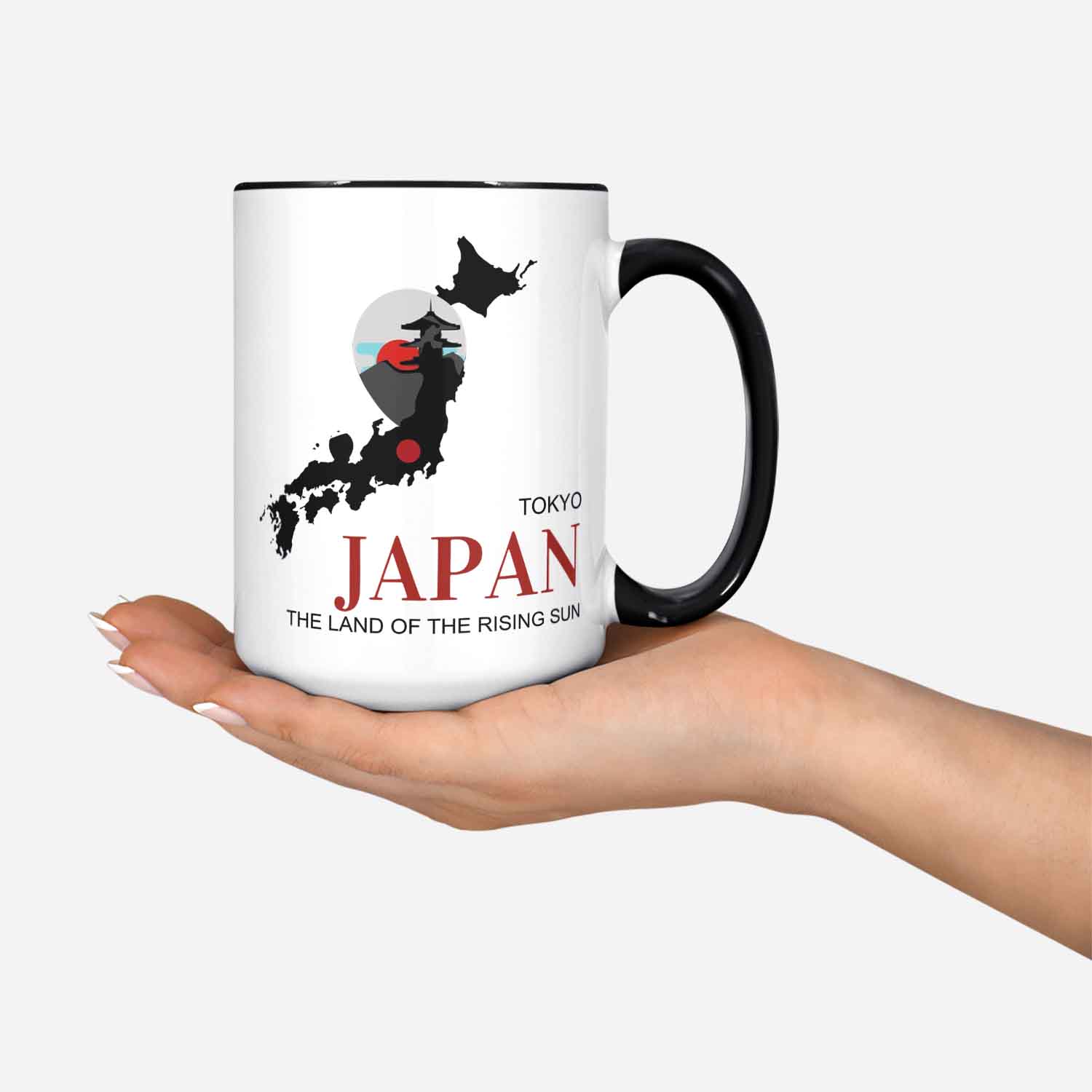 Tokyo Japan The Land Of The Rising Sun Mug 11oz 330ml Japanese Gifts