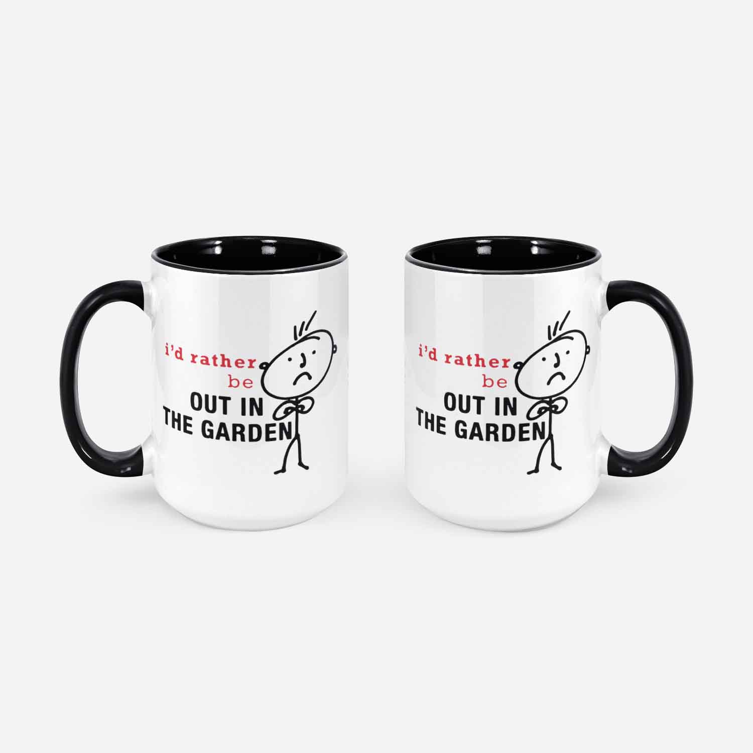 Garden Mug Big Mug I'd Rather Be Out In The Garden Man Mug Father Day Present