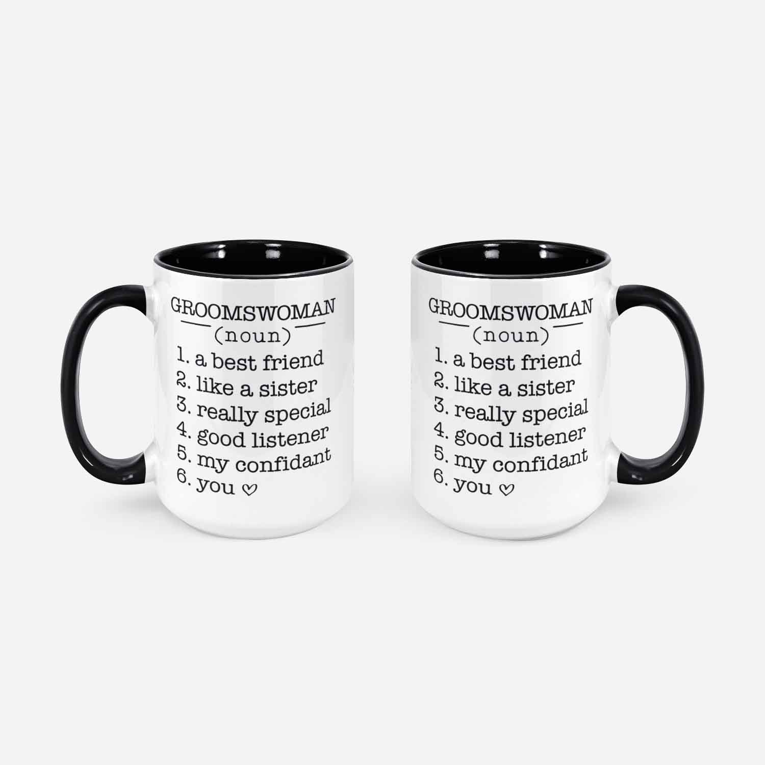 Groomswoman Mug Gift Will You Be My Groomswoman Mug Groomswoman Proposal Bridal