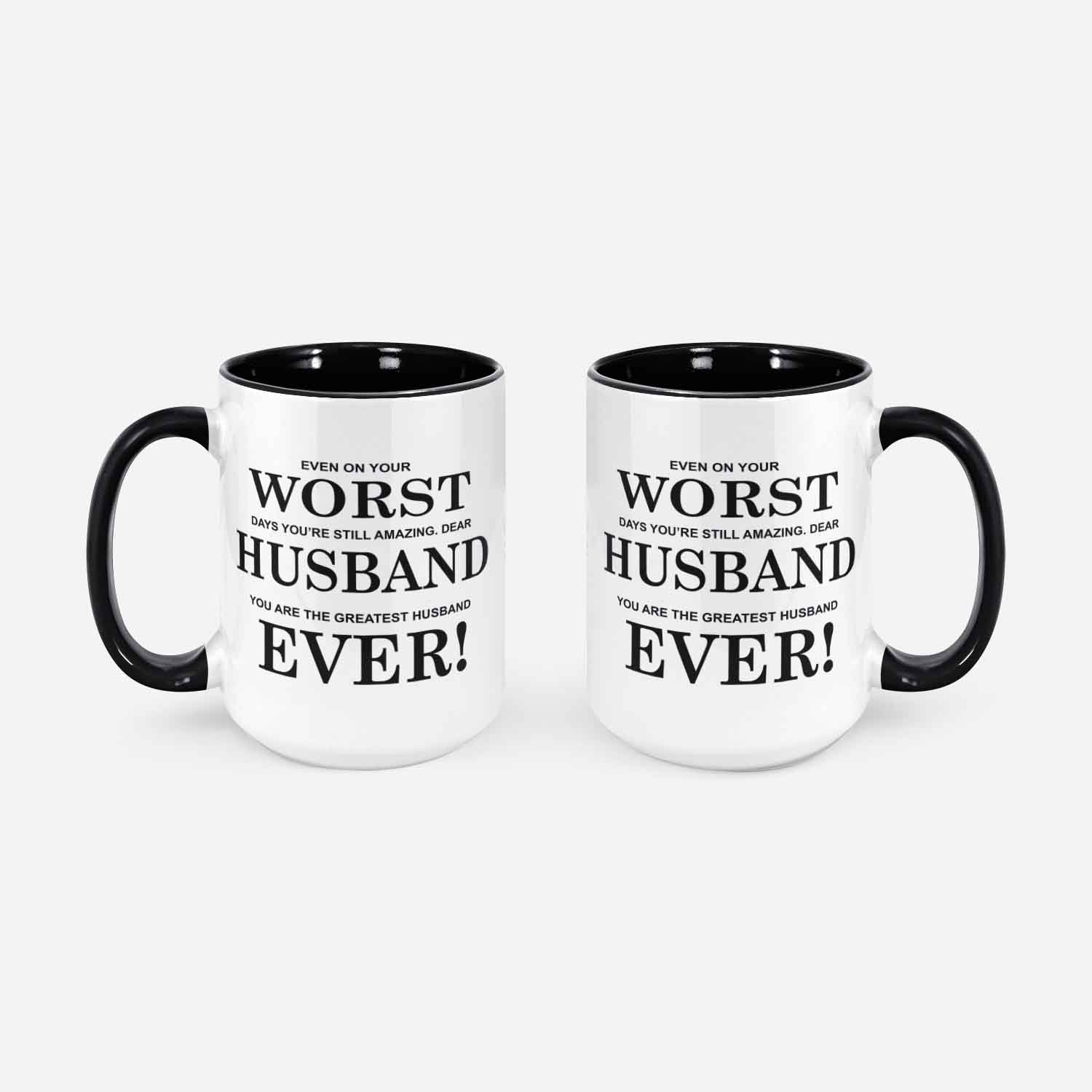 Husband Mug Husband Gifts Funny Husband Coffee Mug Worst Husband Ever Best Husband Ever World's Greatest Husband Funny Husband Cup