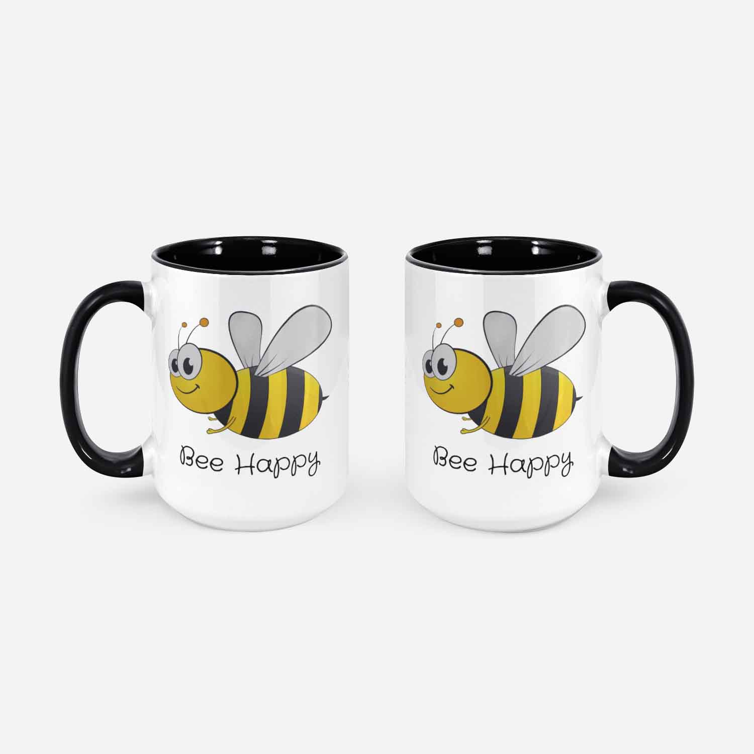 Bee Happy Be Happy Mug Happy Mug Christmas Gift Bumble Bee Coffee Mug Friendship