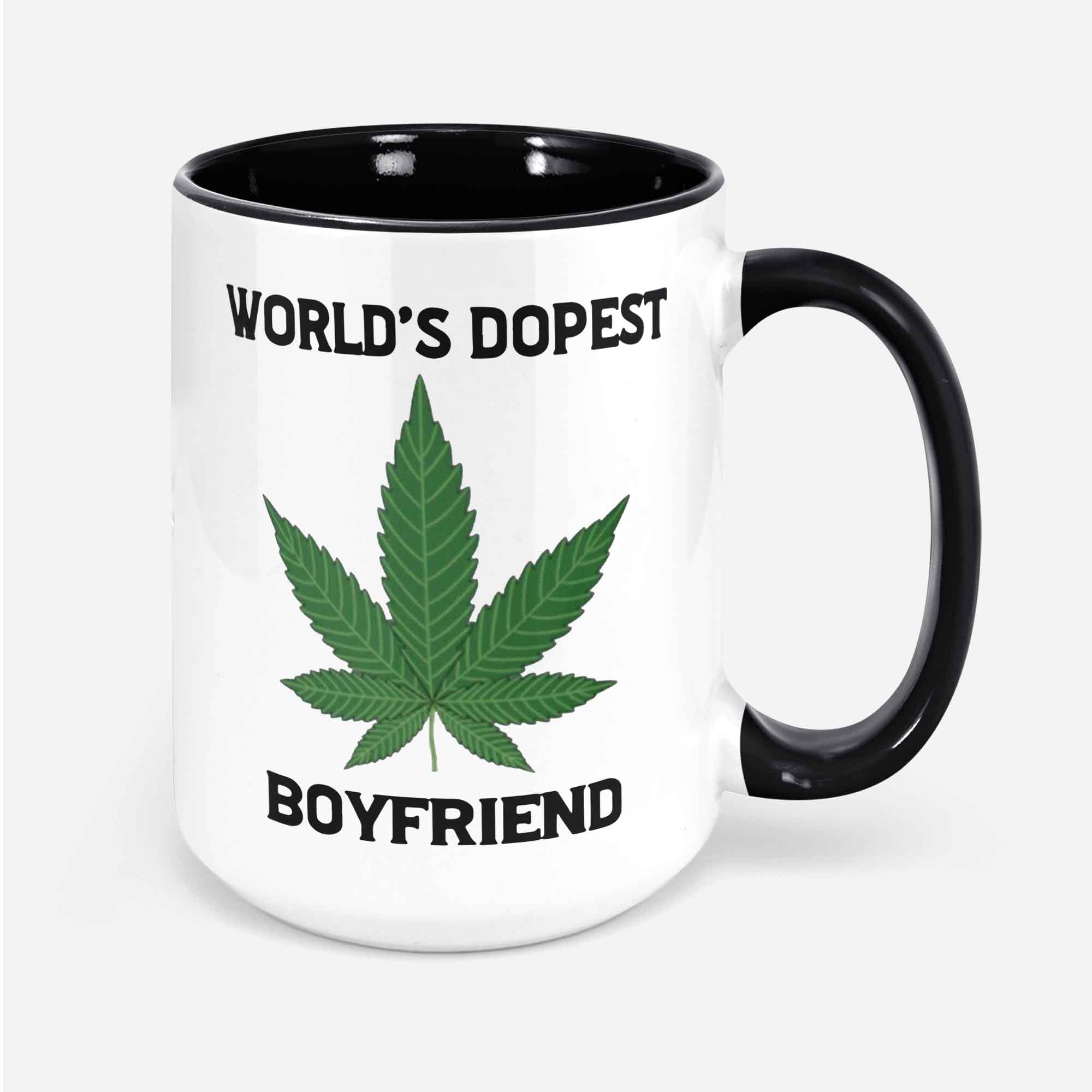 World's Dopest Boyfriend Coffee Mug Funny Boyfriend Birthday Gift