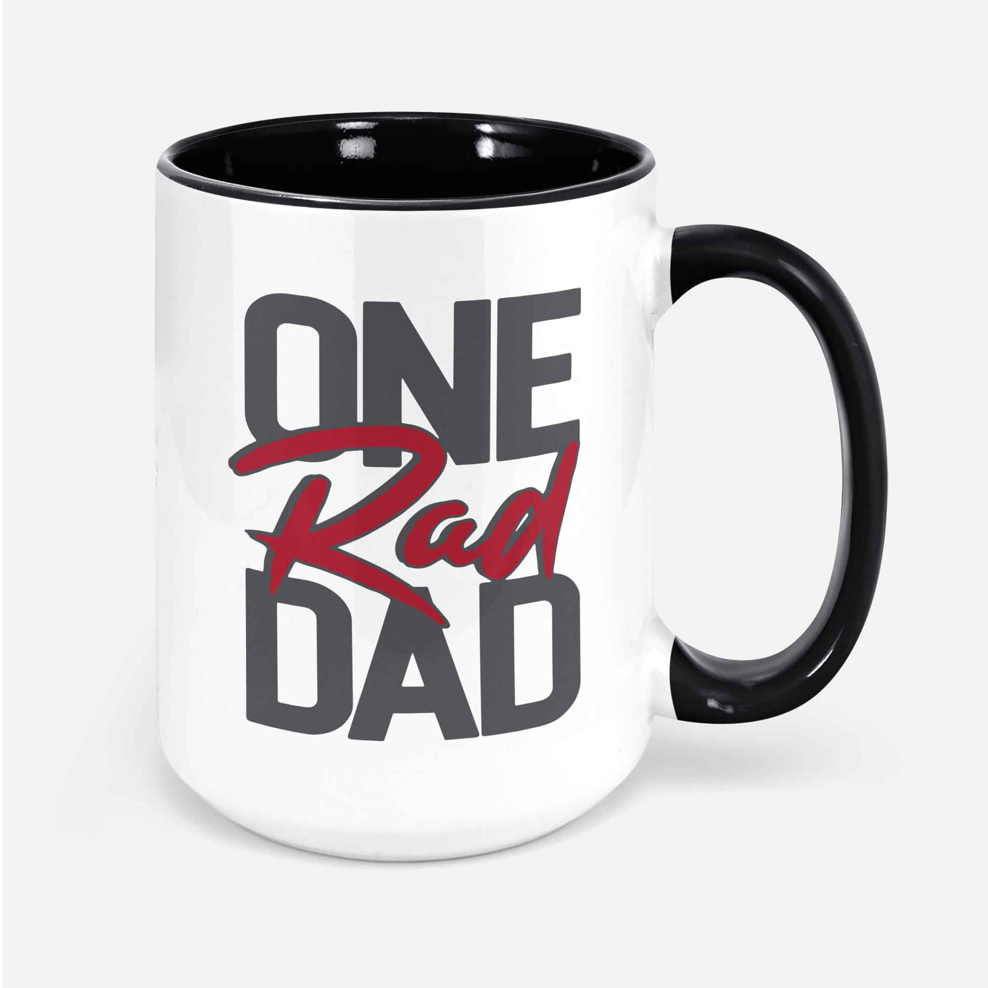 One Rad Dad Funny New Dad Gift Idea Coffee Mug Best First Fathers Day Birthday