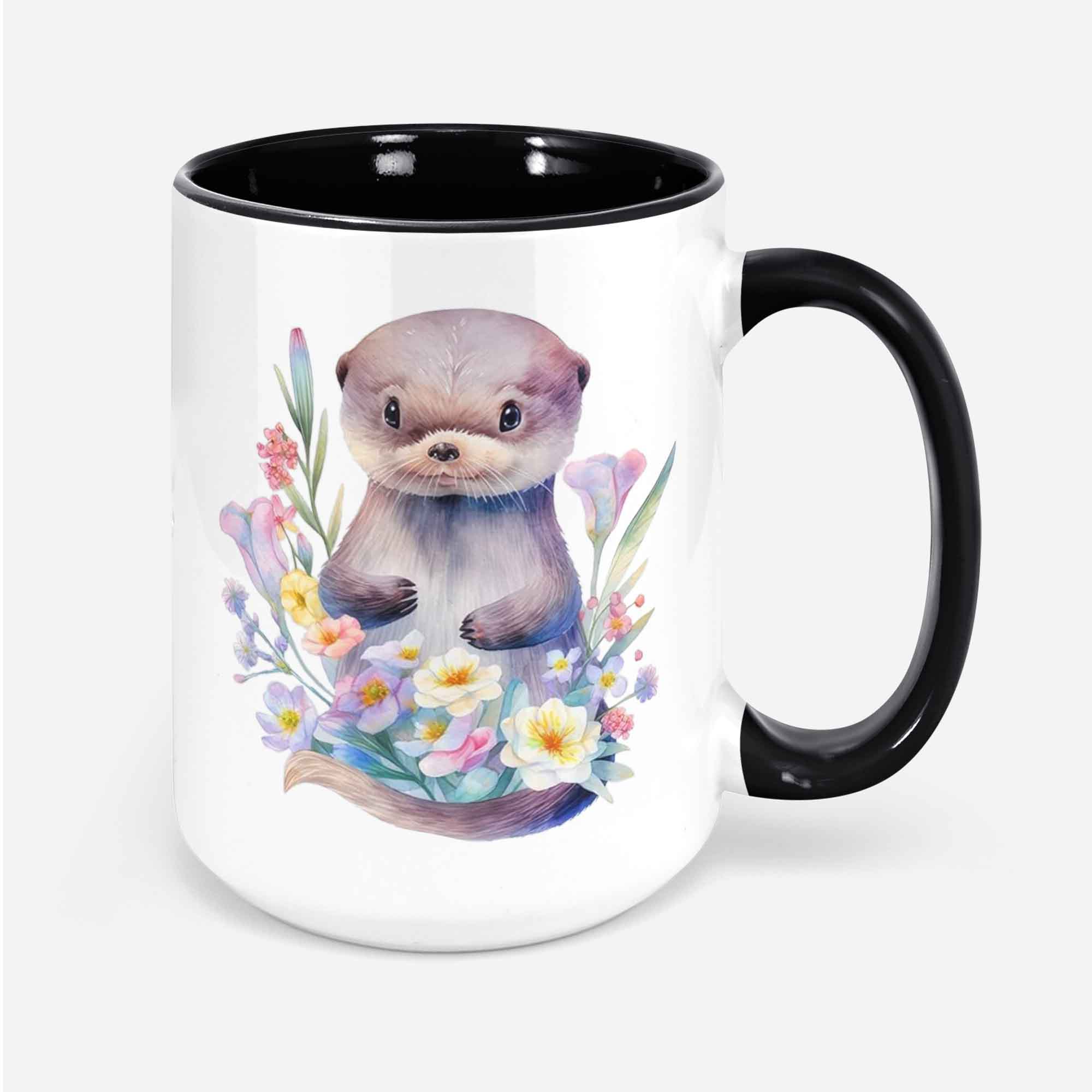 Otter Mug Sea Otter Mug Otter Coffee Mug Sea Otter Art Otter Lover Gift Sea