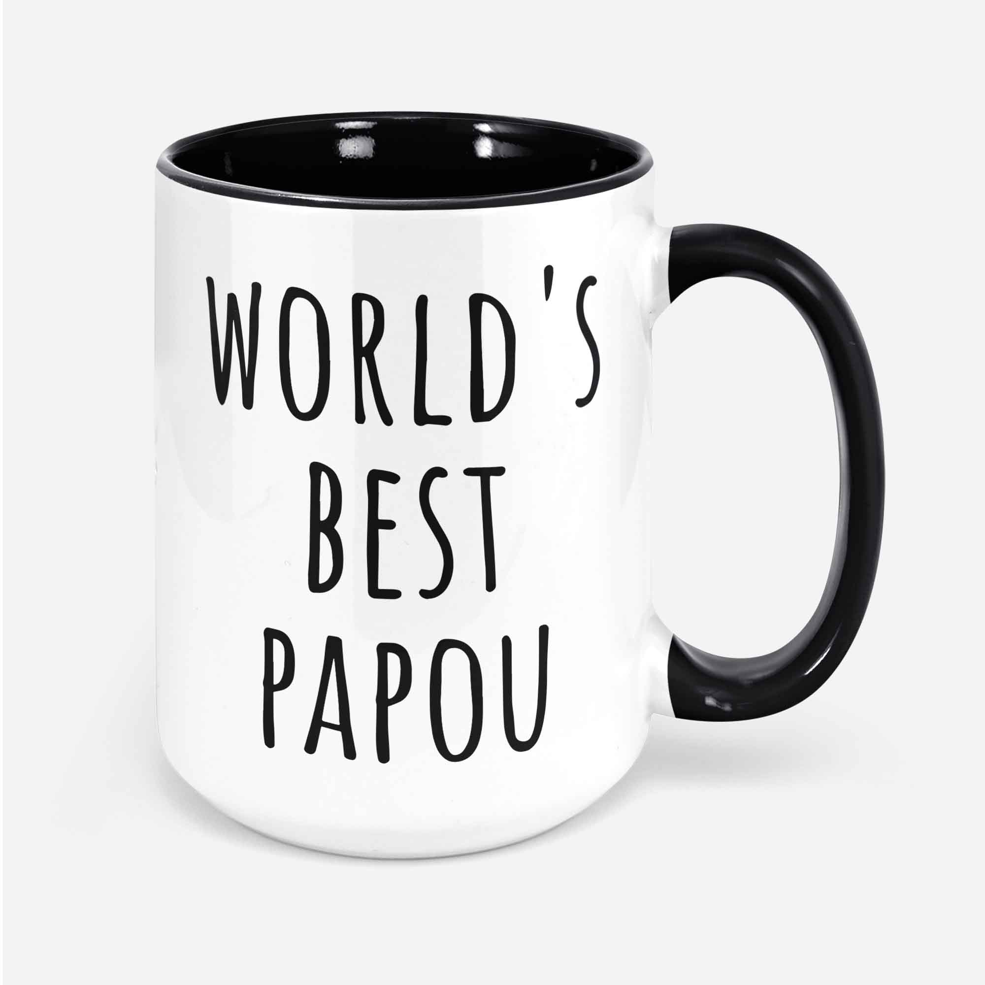 Worlds Best Papou Mug Papou Mug Papou Gift Idea Fathers Day Gift Gift For Papou Grandpa Mug Gift For Grandpa