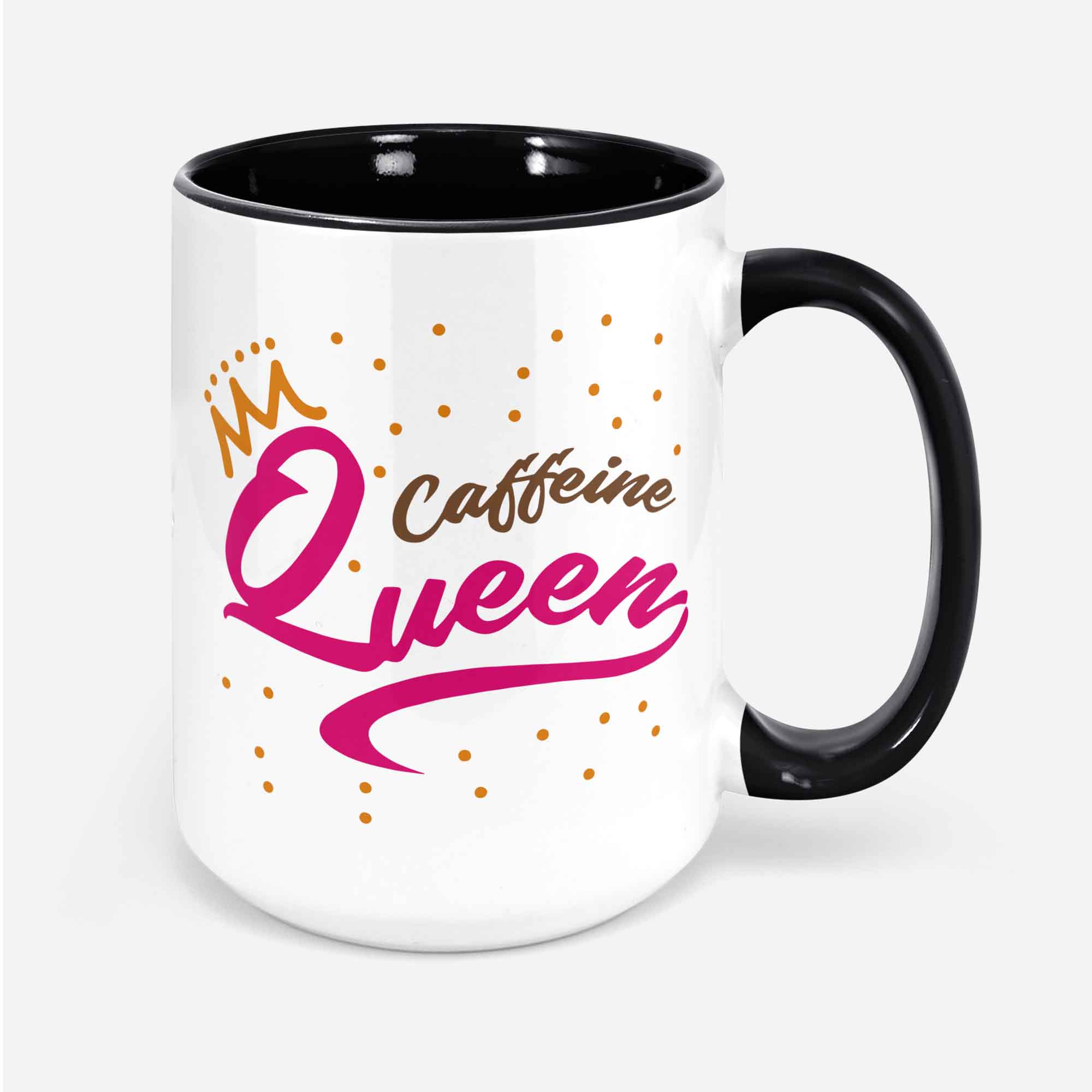 Caffeine Queen Custom Coffee Mug