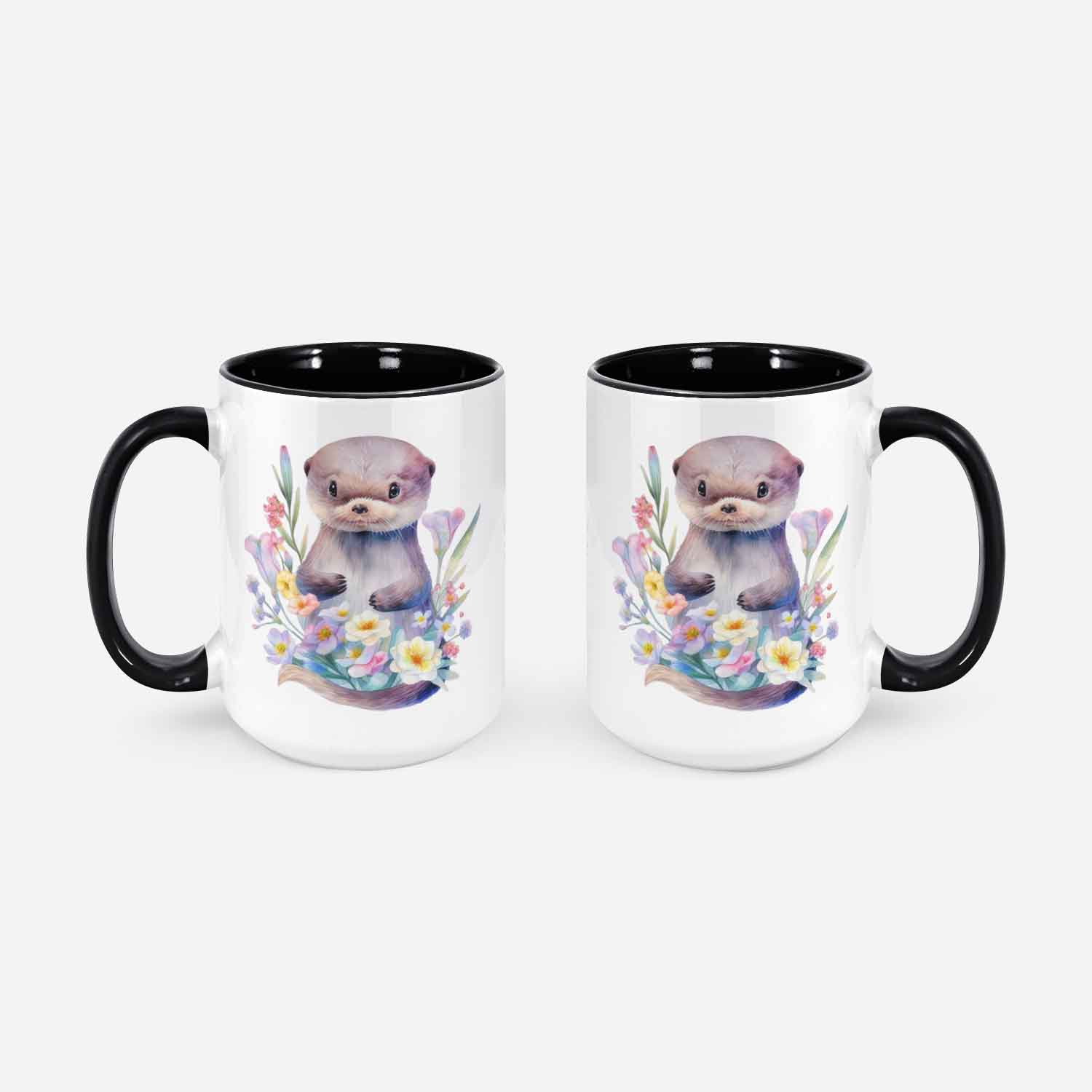 Otter Mug Sea Otter Mug Otter Coffee Mug Sea Otter Art Otter Lover Gift Sea