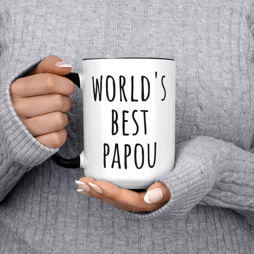 Worlds Best Papou Mug Papou Mug Papou Gift Idea Fathers Day Gift Gift For Papou Grandpa Mug Gift For Grandpa