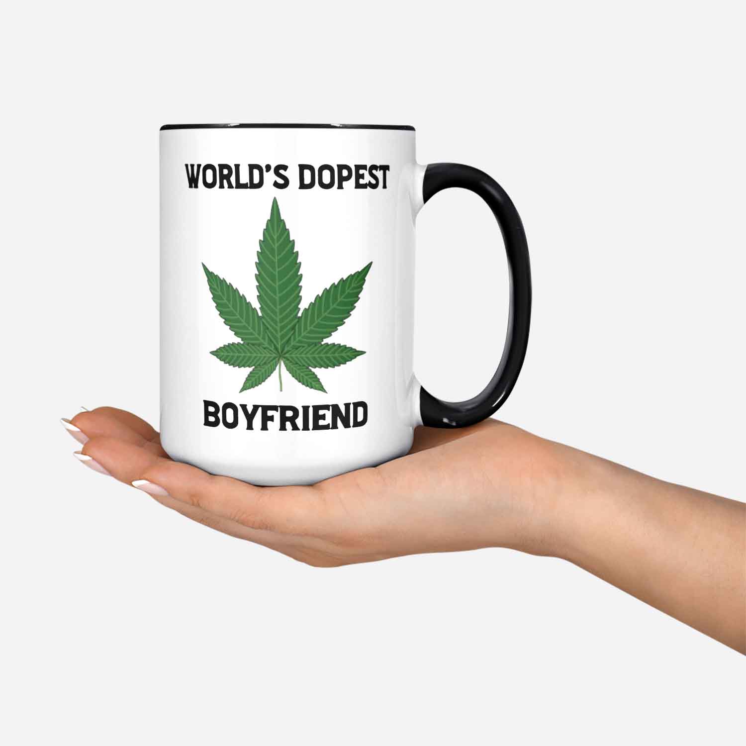 World's Dopest Boyfriend Coffee Mug Funny Boyfriend Birthday Gift