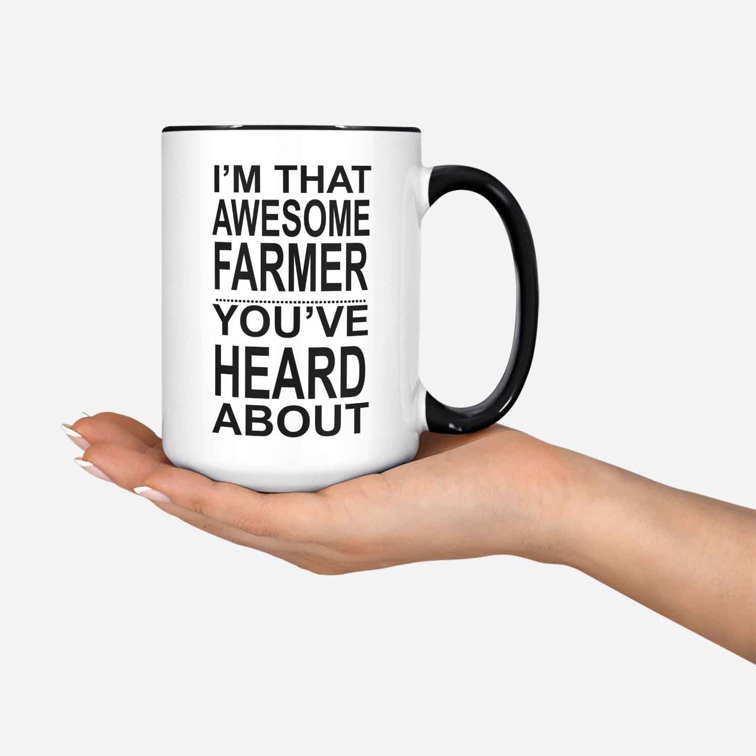 Farmer Mug Gift For Farmer Funny Farmer Coffee Cup I'm That Awesome Farmer Gifts For Farmers Farm Mug Dairy Farmer Gift Farmers Mugs