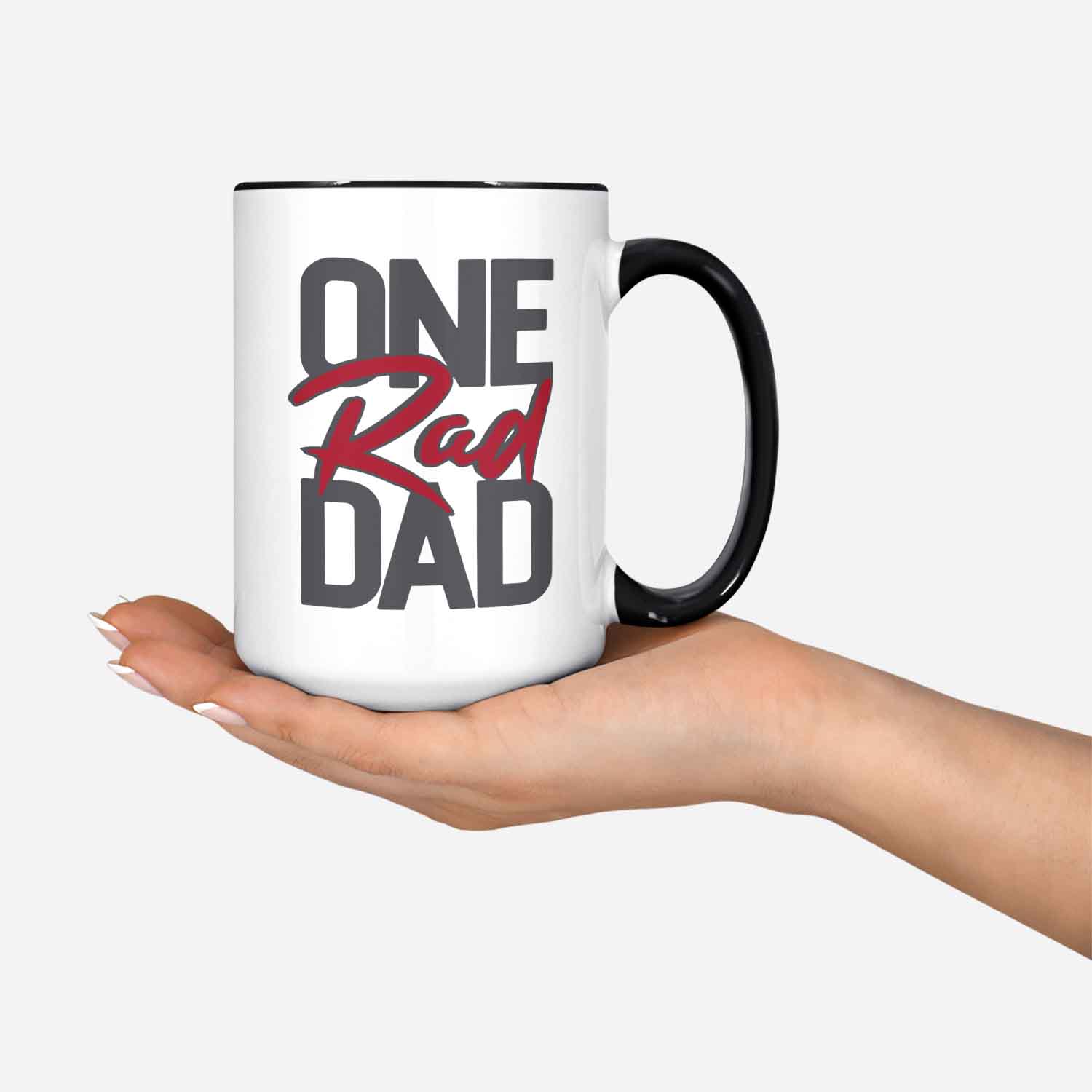 One Rad Dad Funny New Dad Gift Idea Coffee Mug Best First Fathers Day Birthday