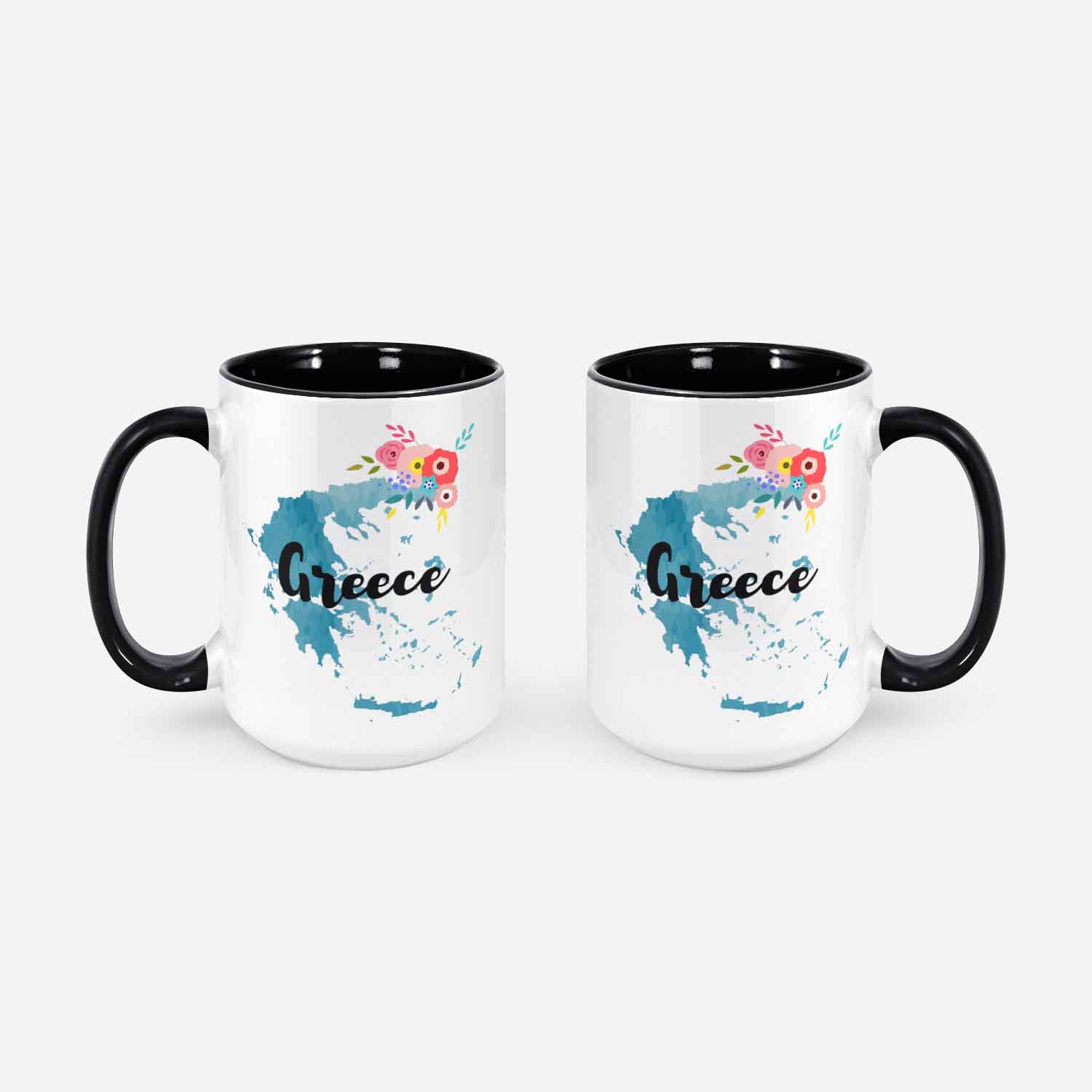 Greece Mug Greece Mug Greek Gift Greece Pride Greek Coffee Mug Greece Map Greece[11oz]