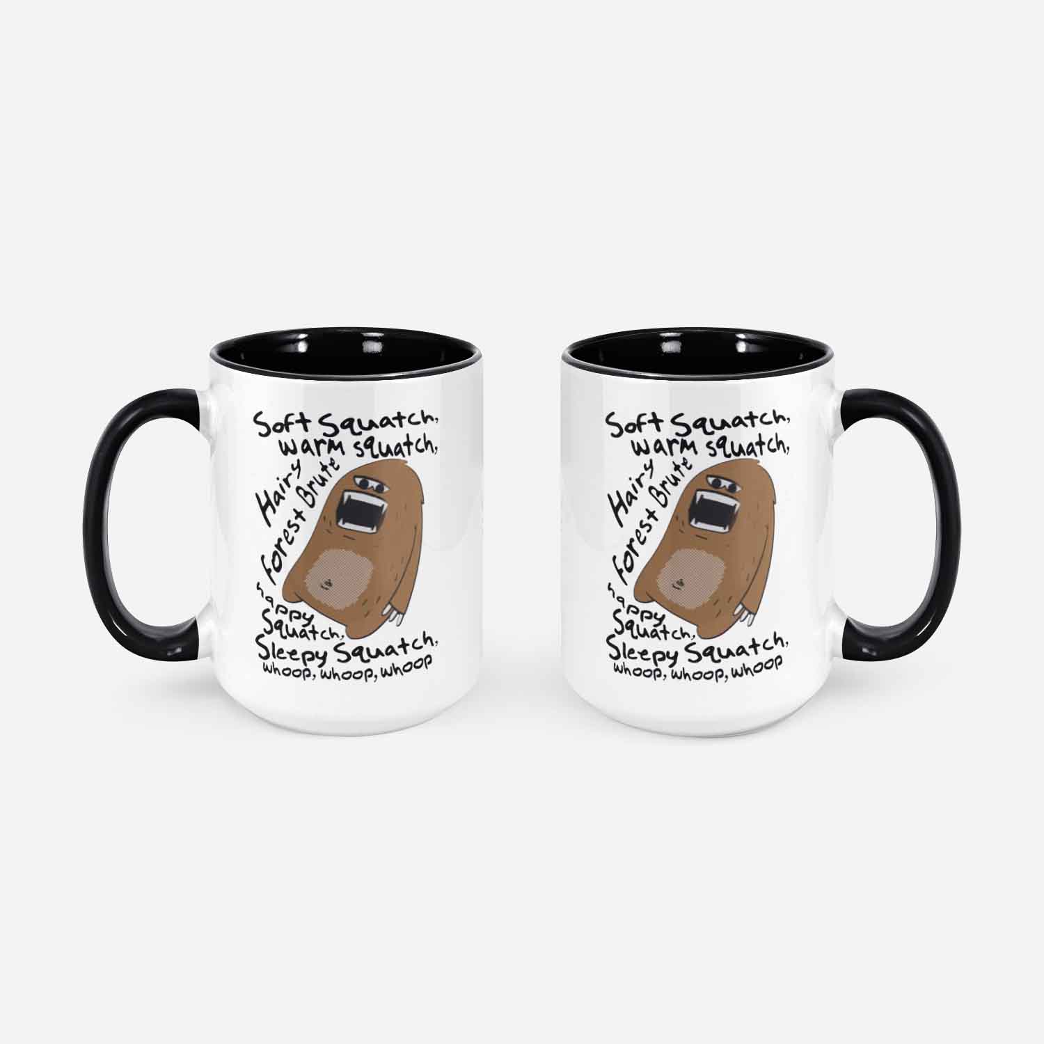 Sasquatch Mug Soft Squatch Warm Squatch Funny Bigfoot Missing Link Gift Coffee Cup Mug