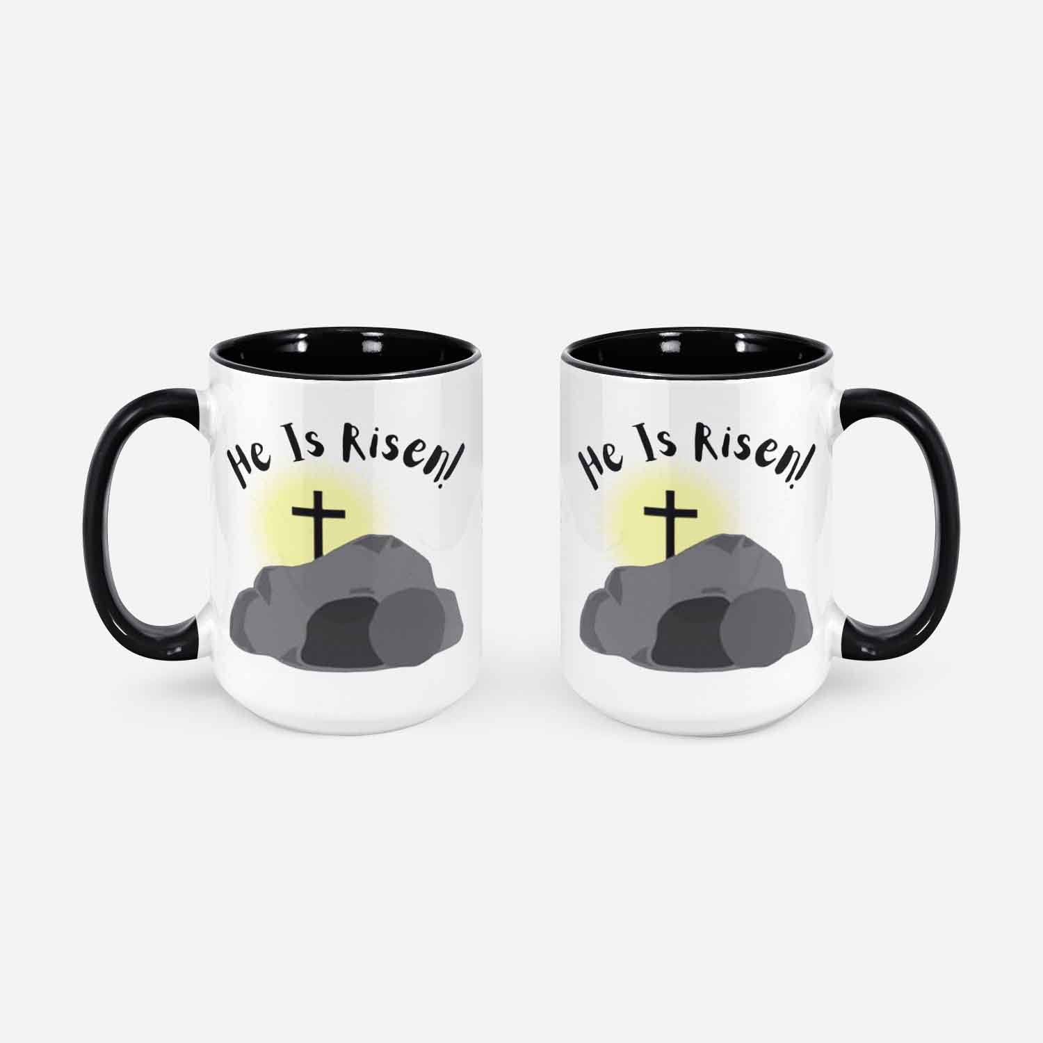 He Is Risen Mug Easter Sunday Matthew 28:6christianity Scripture Religious Bible