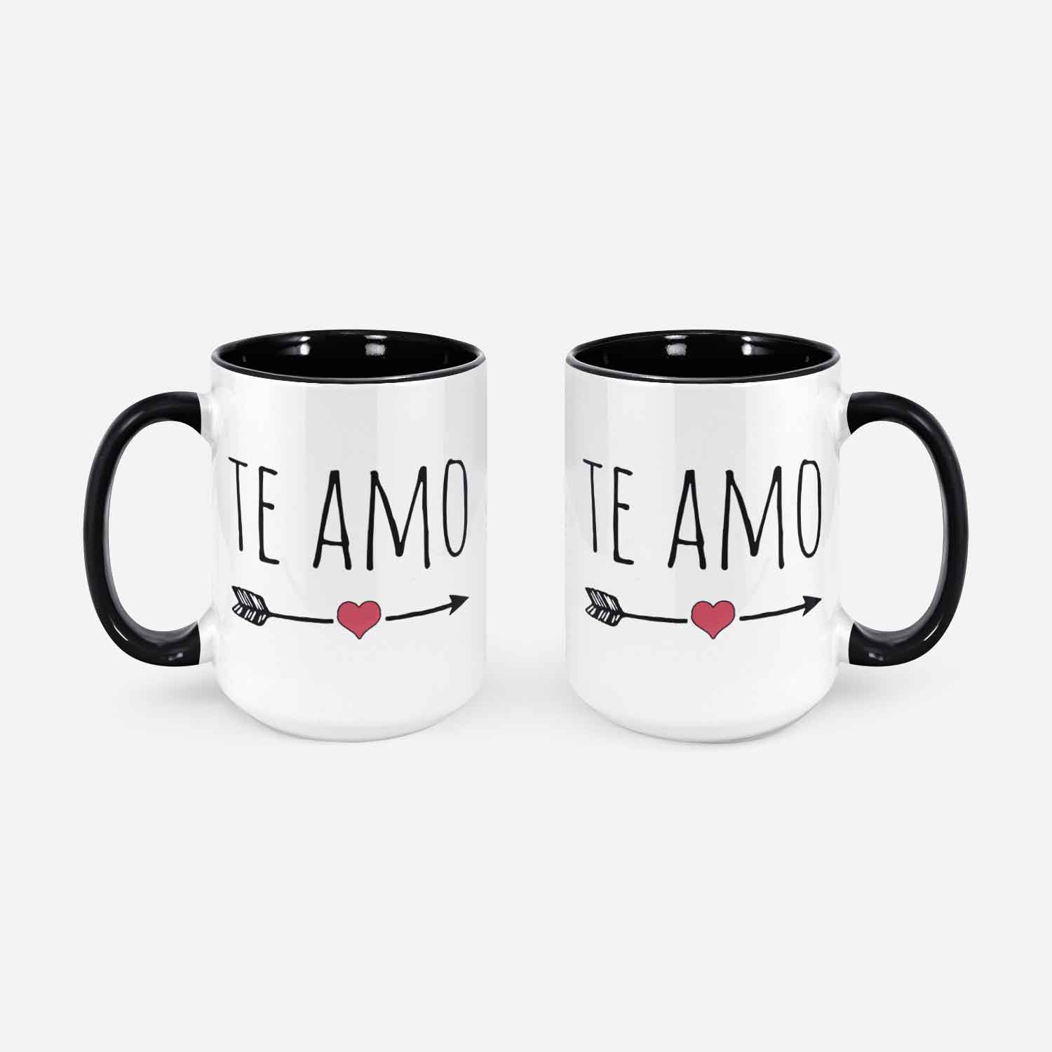 Te Amo Mug Te Amo Coffee Mug Valentines Mug Spanish Regalos Para El Dia De San Valentin Valentines Day Christmas Anniversary Birthday Gift