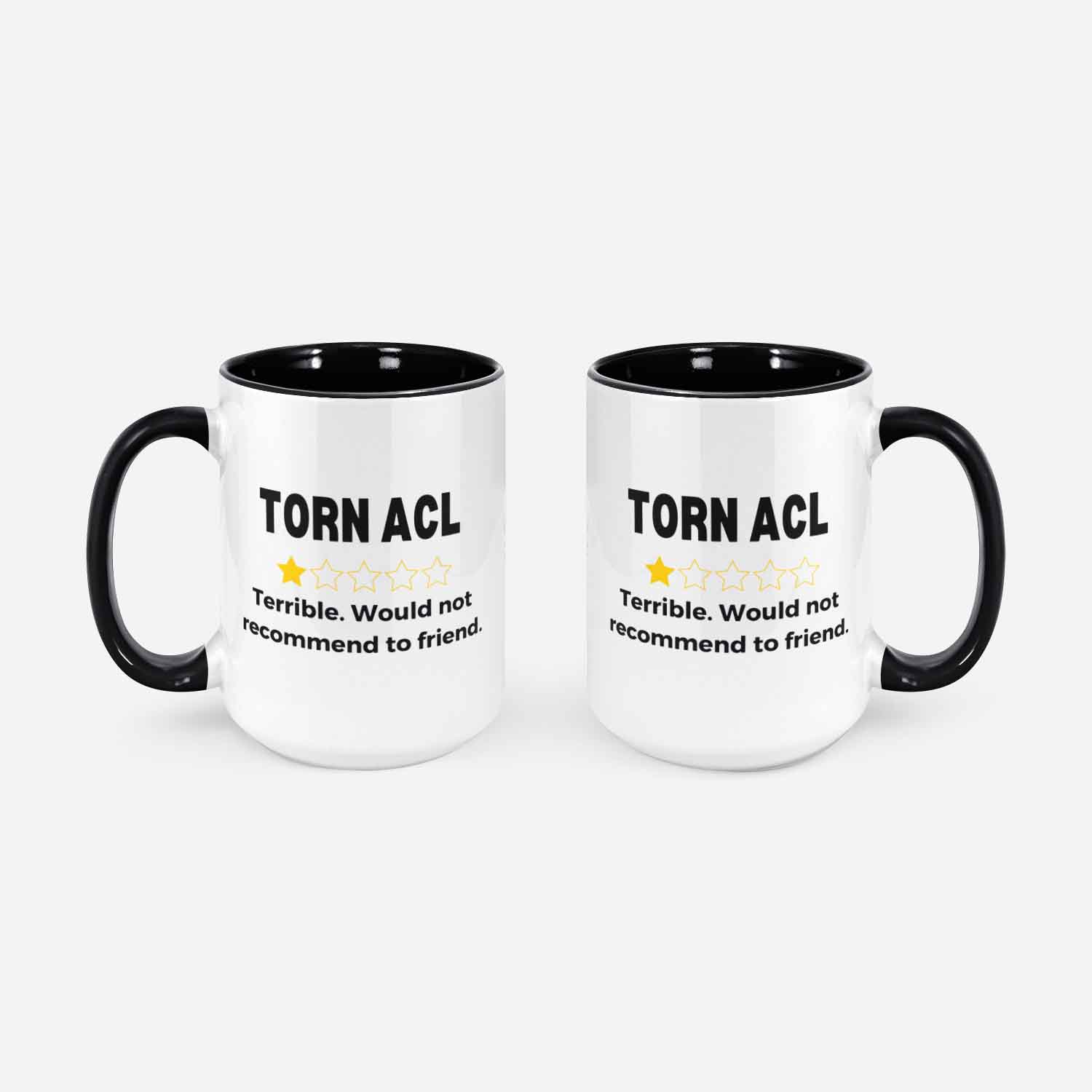 Torn Acl Surgery Mug Knee Surgery Get Well Soon Gift Funny Knee Acl Coffee Mugs