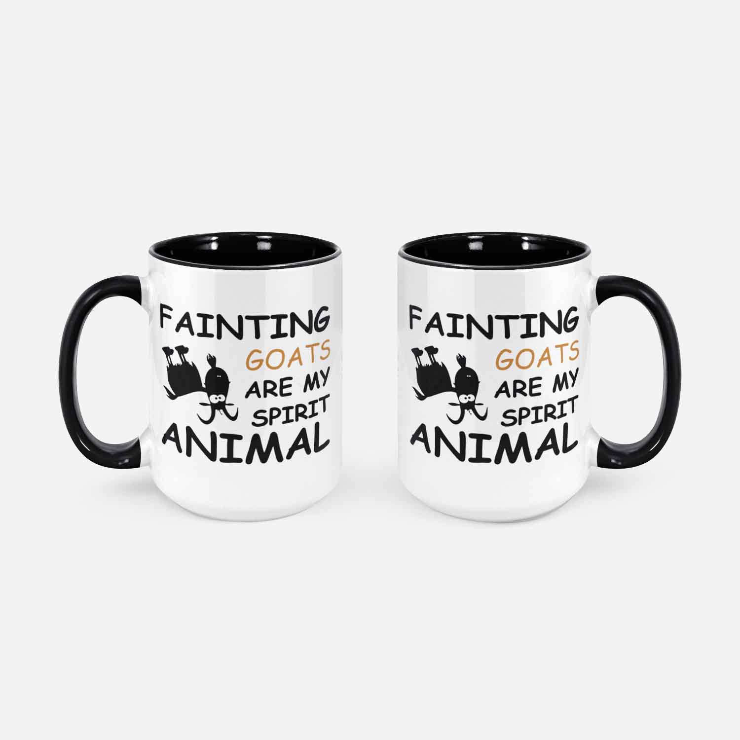 Fainting Goat Mug Fainting Goats Gifts Fainting Goats Are My Spirit Animal Funny Fainting Goat Cup Goat Lover Present Goat Farmer Farm