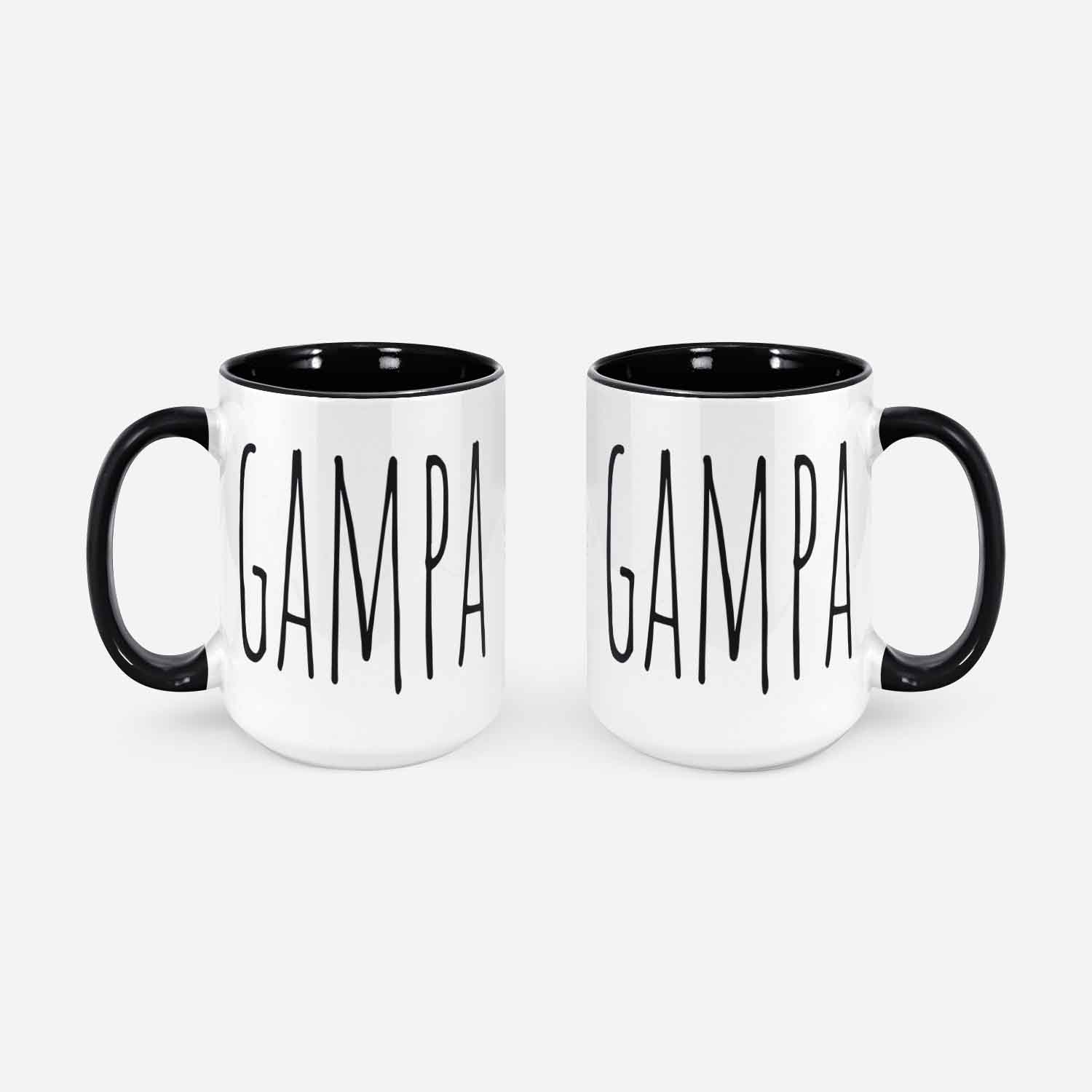 Gampa Mug Grandpa Mug New Grandfather Mug For Grandpa Fathers Day